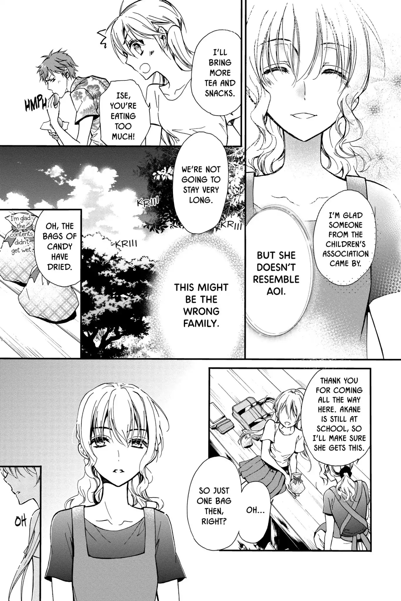 Momochi-san Chi no Ayakashi Ouji Chapter 28 page 28 - Chapter 28: An Unfamiliar Way Home