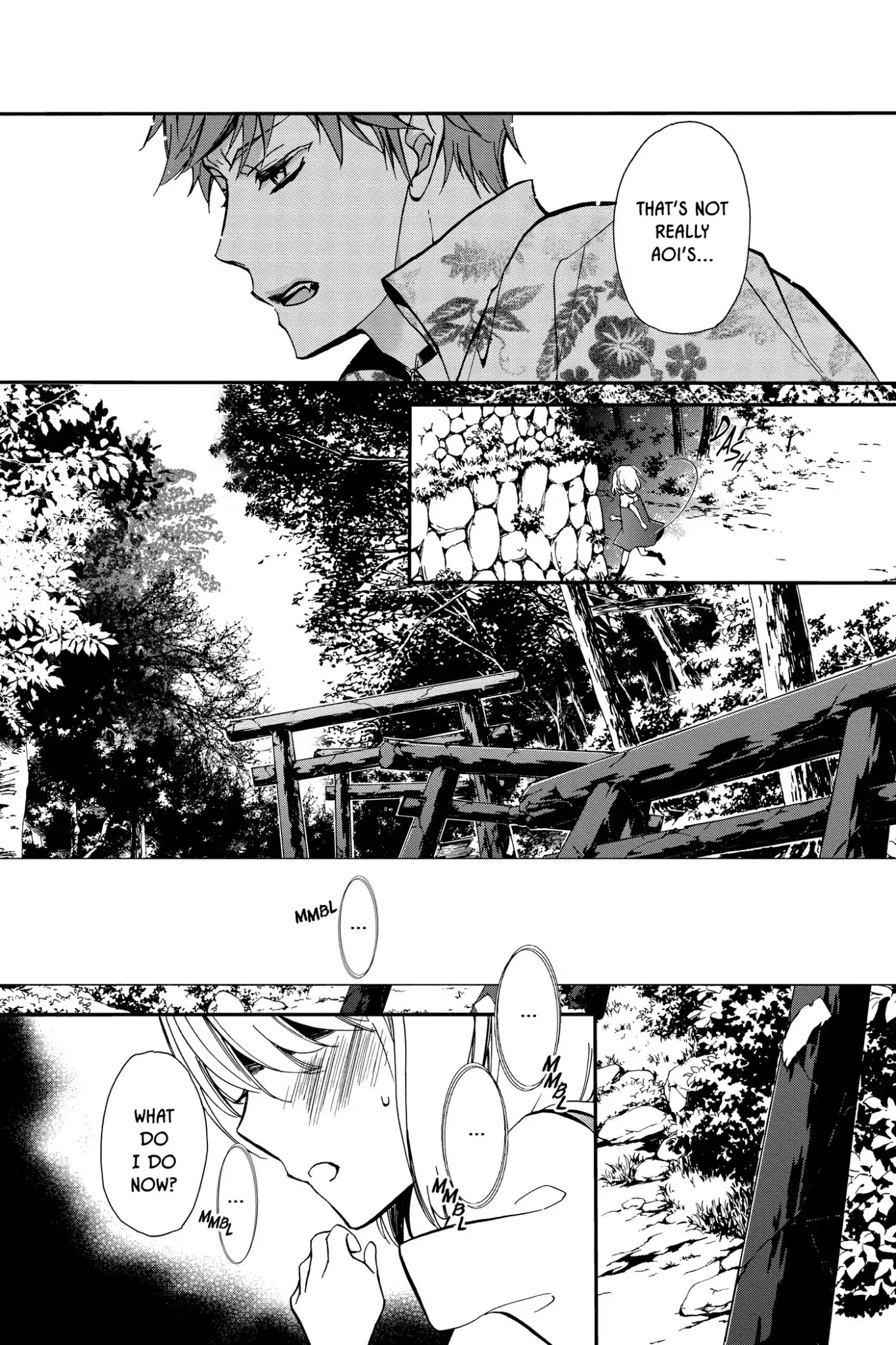 Momochi-san Chi no Ayakashi Ouji Chapter 28 page 36 - Chapter 28: An Unfamiliar Way Home