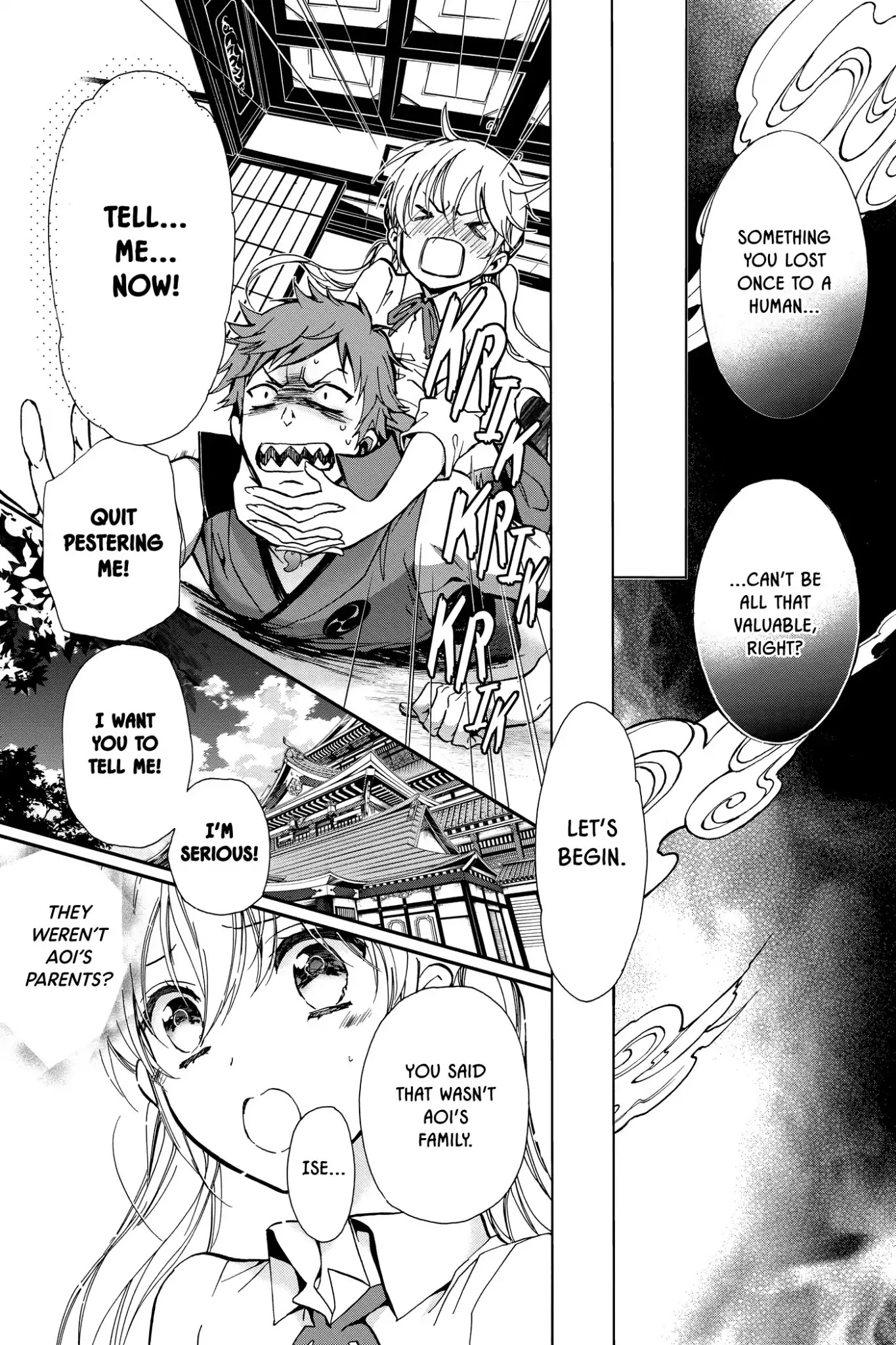 Momochi-san Chi no Ayakashi Ouji Chapter 29 page 5 - Chapter 29: Himari in Ayakashi Land