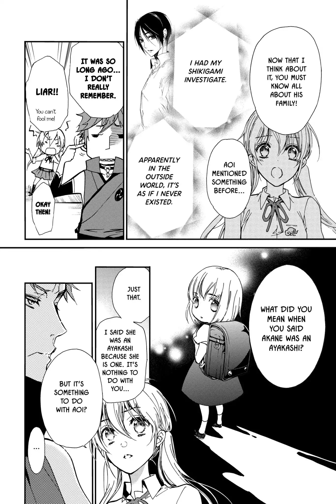 Momochi-san Chi no Ayakashi Ouji Chapter 29 page 6 - Chapter 29: Himari in Ayakashi Land