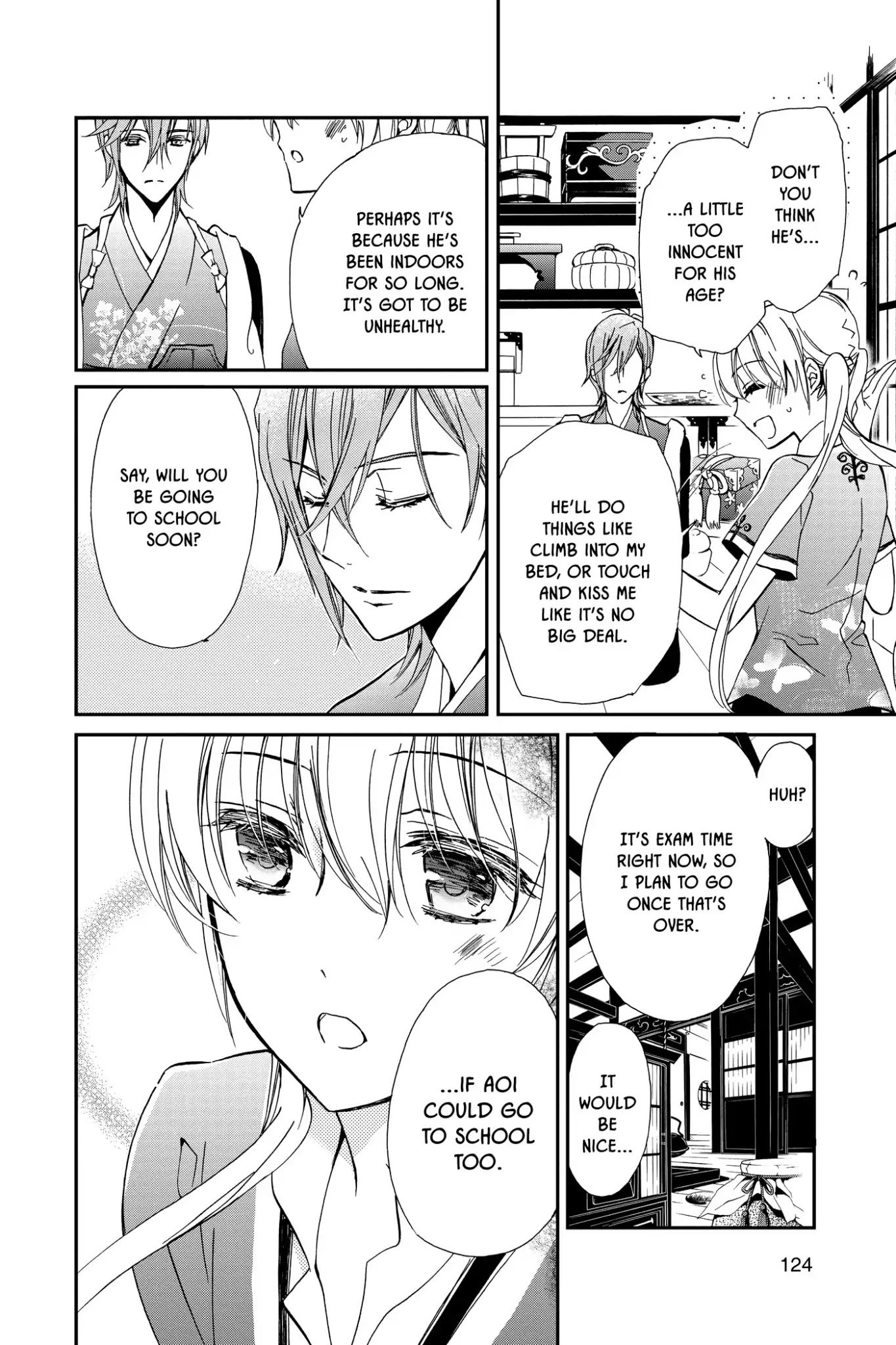 Momochi-san Chi no Ayakashi Ouji Chapter 3 page 8 - Chapter 3: Falling Cherry Blossoms Stir Up a Storm of Love?!