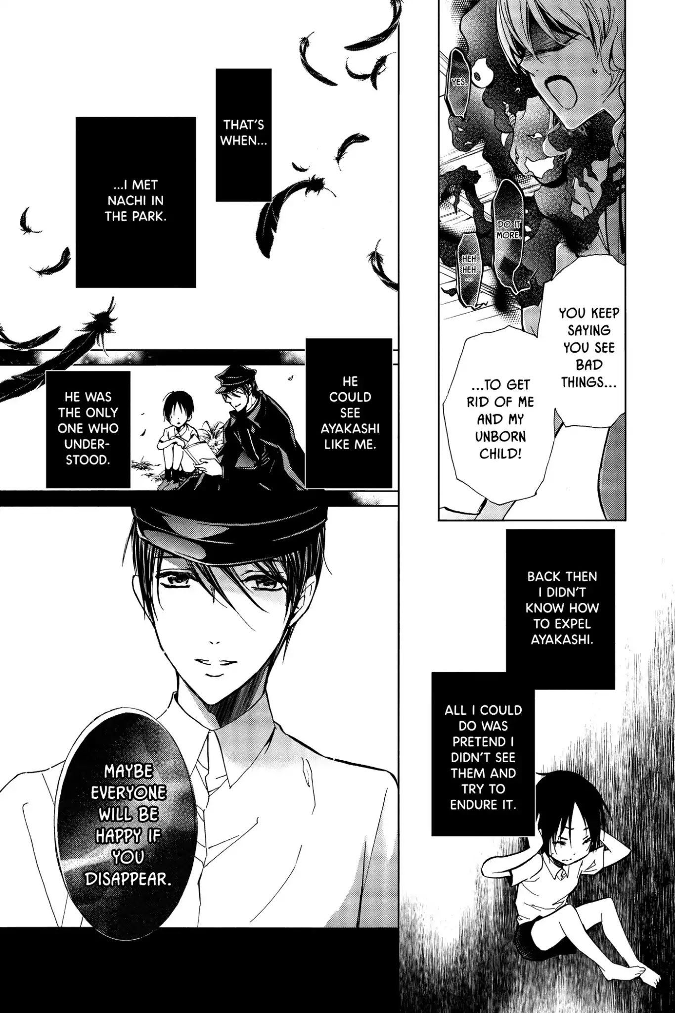 Momochi-san Chi no Ayakashi Ouji Chapter 30 page 15 - Chapter 30: The Tale of Aoi's Past