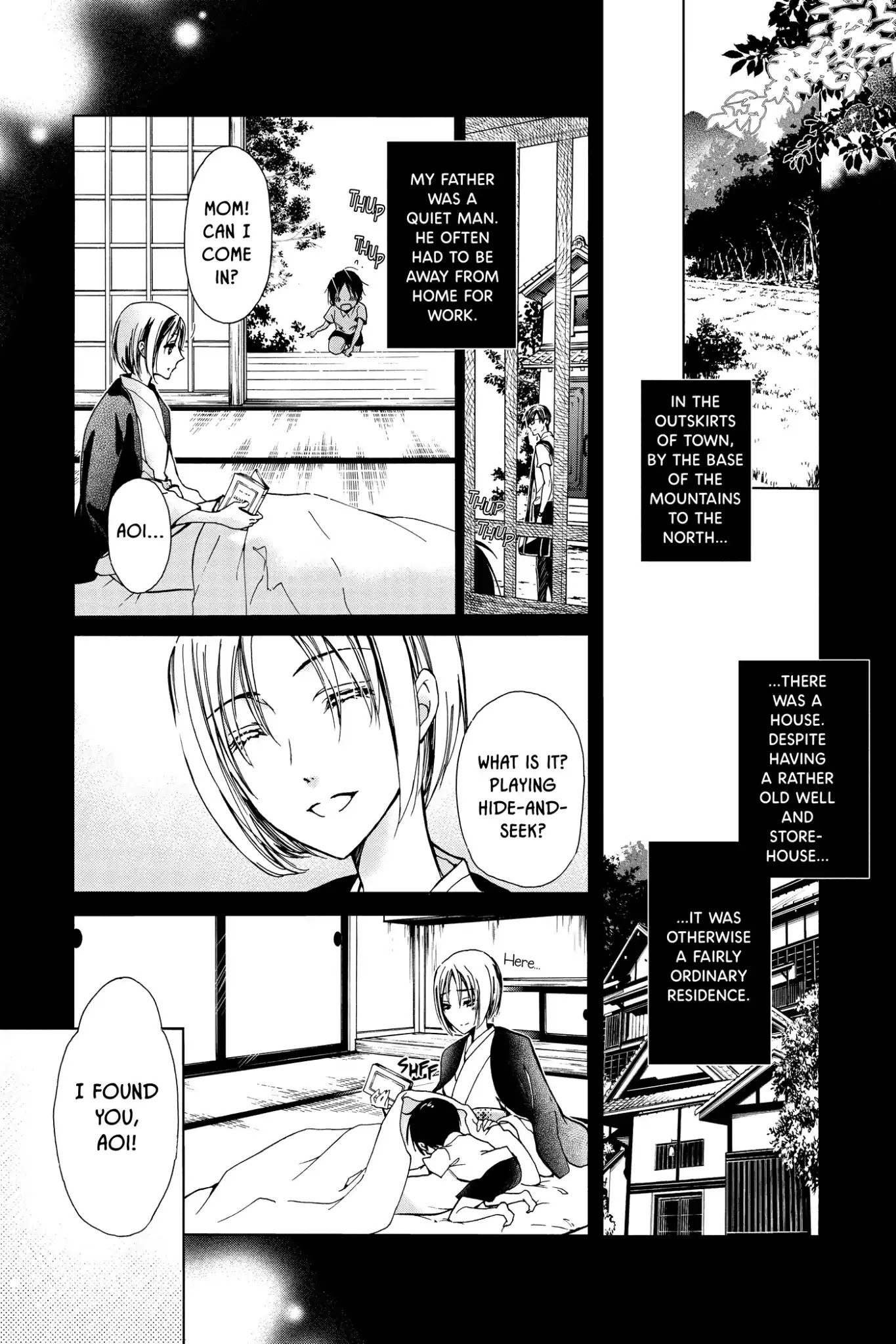 Momochi-san Chi no Ayakashi Ouji Chapter 30 page 3 - Chapter 30: The Tale of Aoi's Past