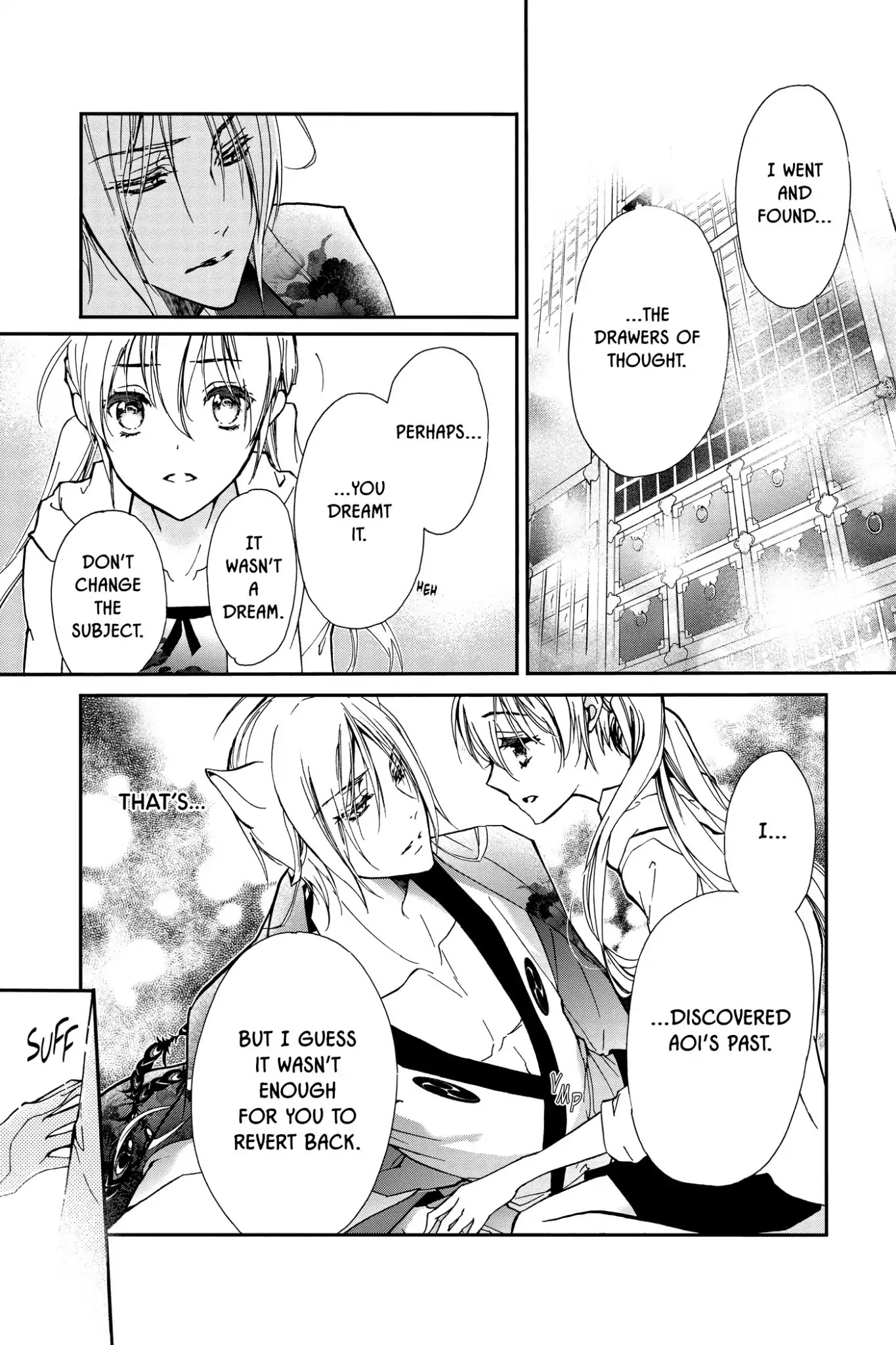 Momochi-san Chi no Ayakashi Ouji Chapter 30 page 33 - Chapter 30: The Tale of Aoi's Past