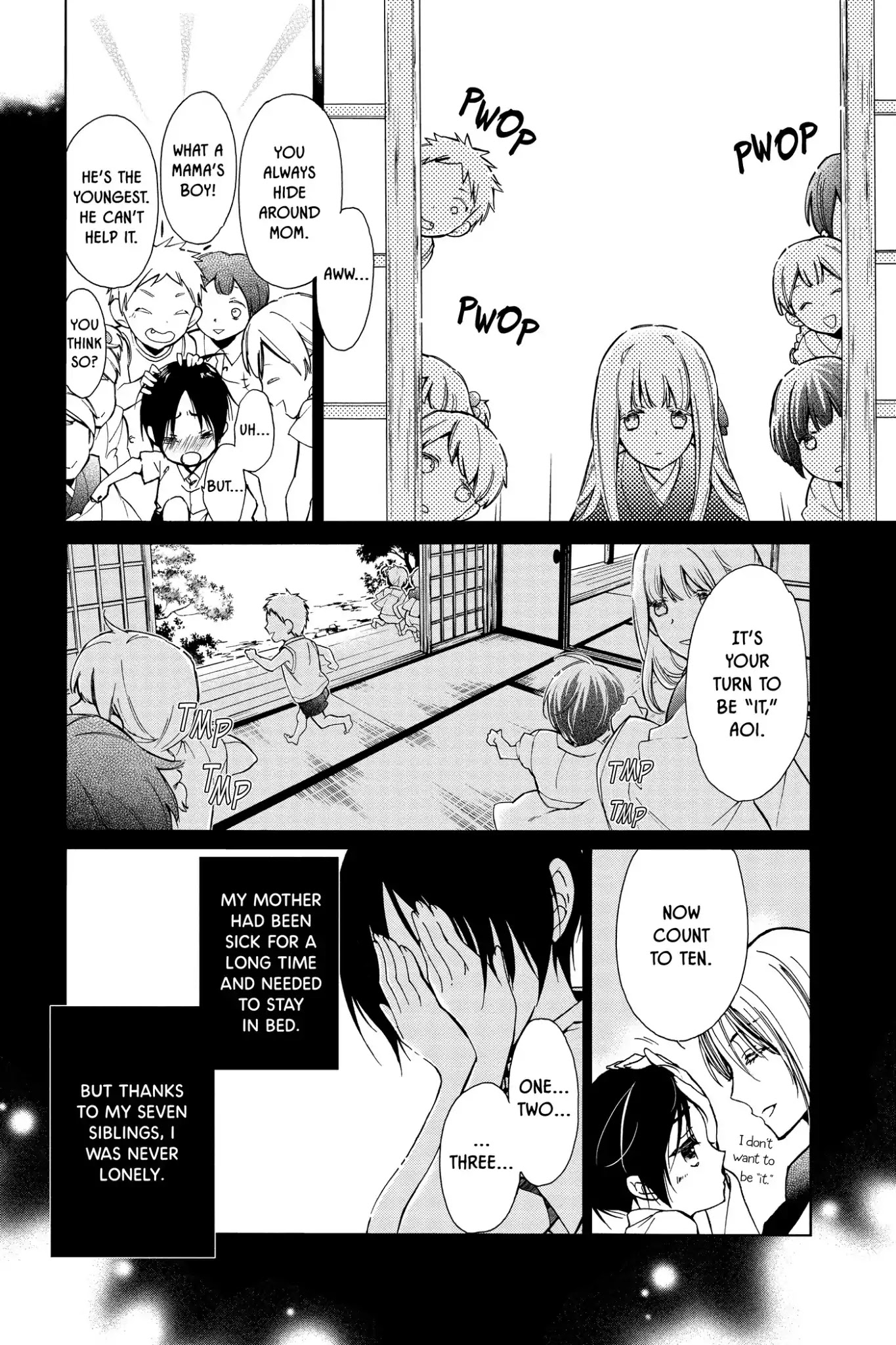 Momochi-san Chi no Ayakashi Ouji Chapter 30 page 4 - Chapter 30: The Tale of Aoi's Past