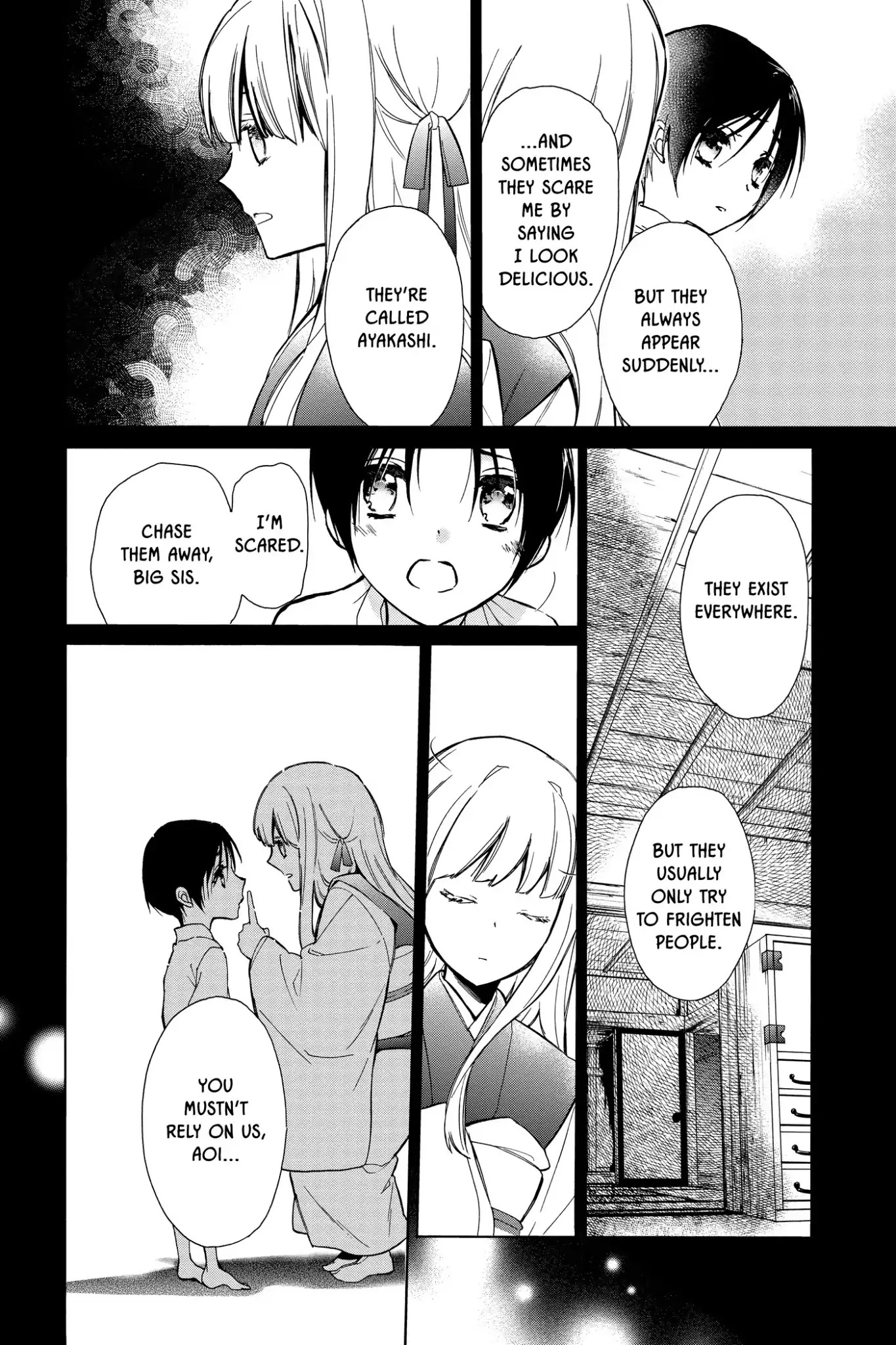 Momochi-san Chi no Ayakashi Ouji Chapter 30 page 6 - Chapter 30: The Tale of Aoi's Past