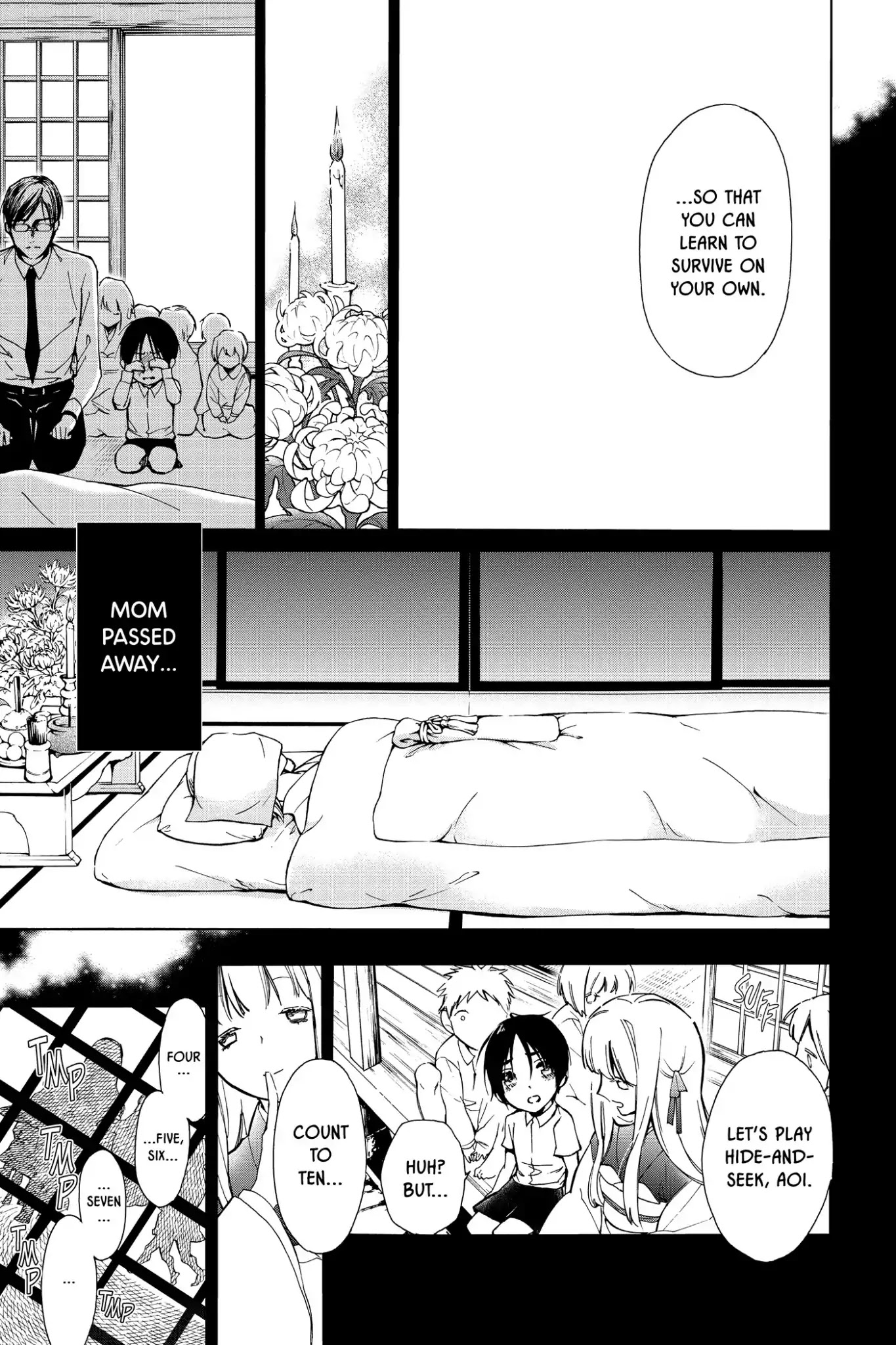 Momochi-san Chi no Ayakashi Ouji Chapter 30 page 7 - Chapter 30: The Tale of Aoi's Past