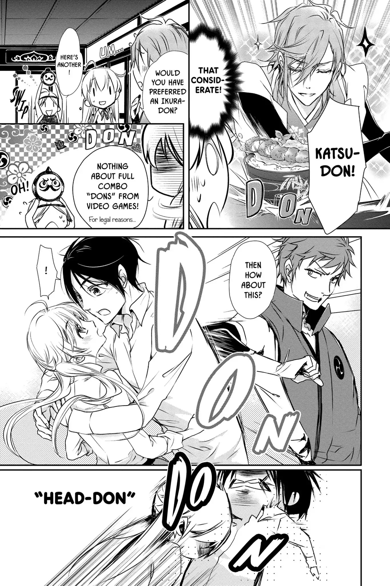 Momochi-san Chi no Ayakashi Ouji Chapter 31.5 page 2 - Vol.8 Bonus Story: Momochi House's Next Slam!