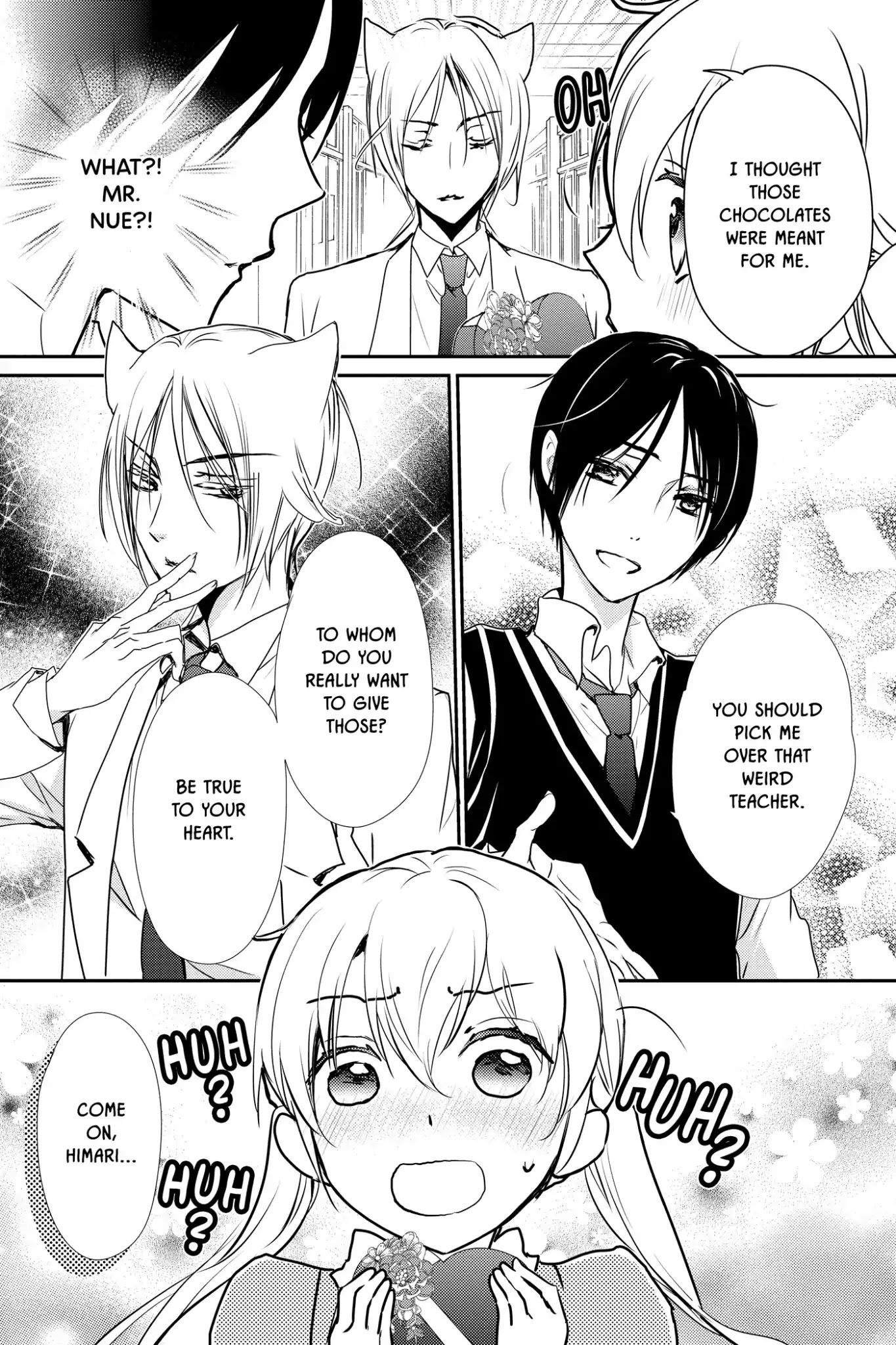 Momochi-san Chi no Ayakashi Ouji Chapter 31.6 page 3 - Vol.8 Bonus Story: Momochi Private Academy