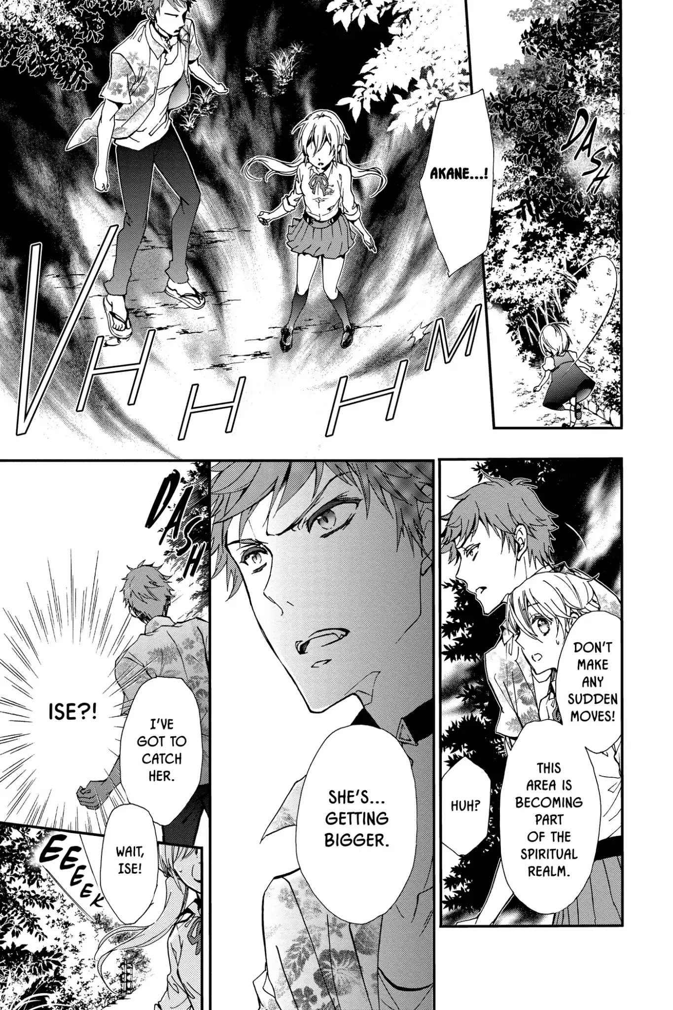 Momochi-san Chi no Ayakashi Ouji Chapter 31 page 12 - Chapter 31: A Faceless Visitor