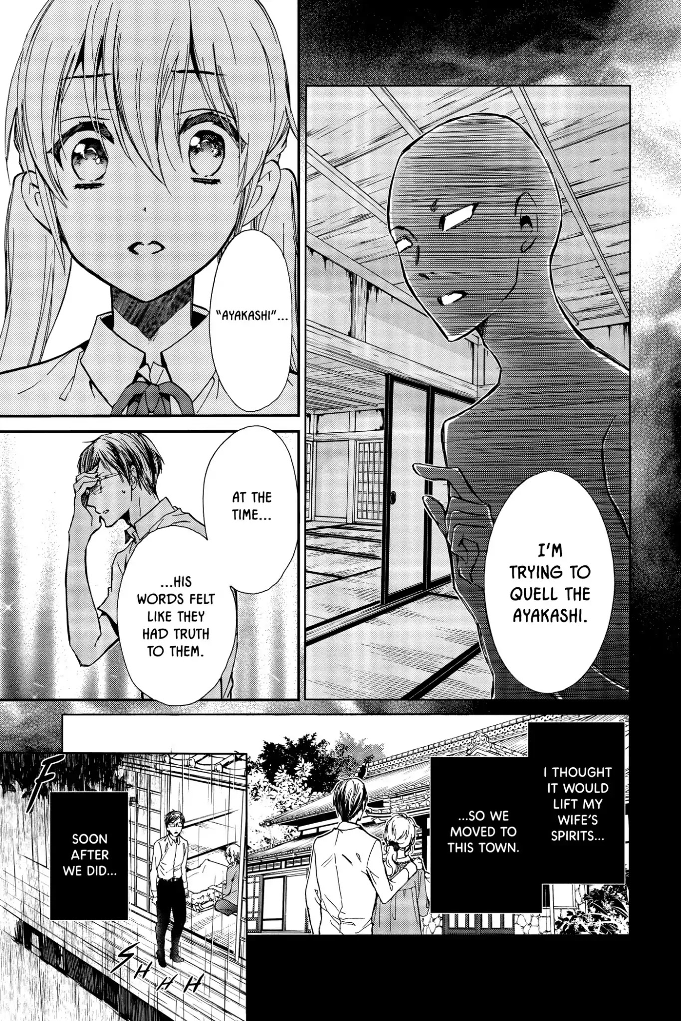 Momochi-san Chi no Ayakashi Ouji Chapter 31 page 20 - Chapter 31: A Faceless Visitor