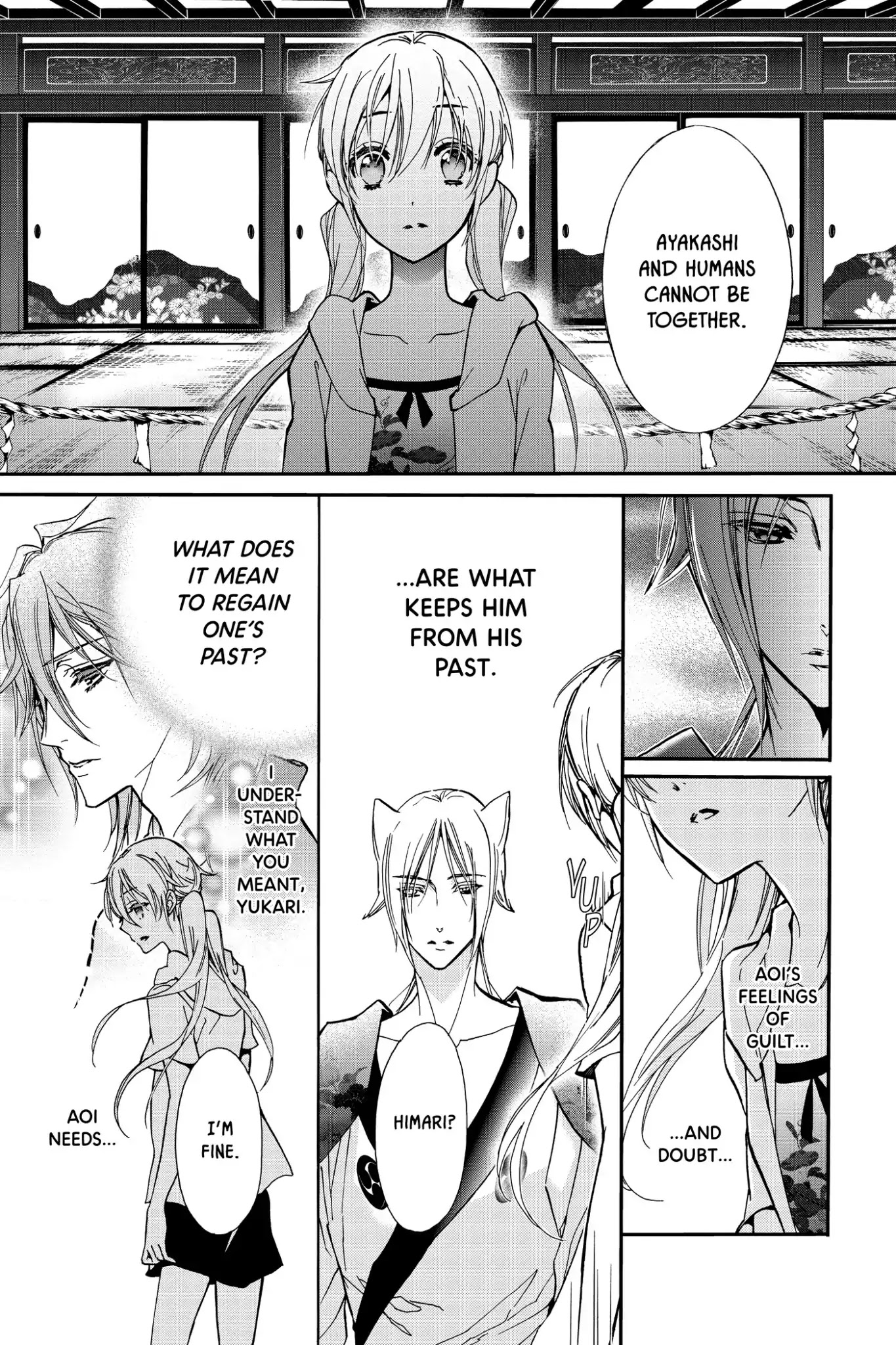 Momochi-san Chi no Ayakashi Ouji Chapter 31 page 8 - Chapter 31: A Faceless Visitor