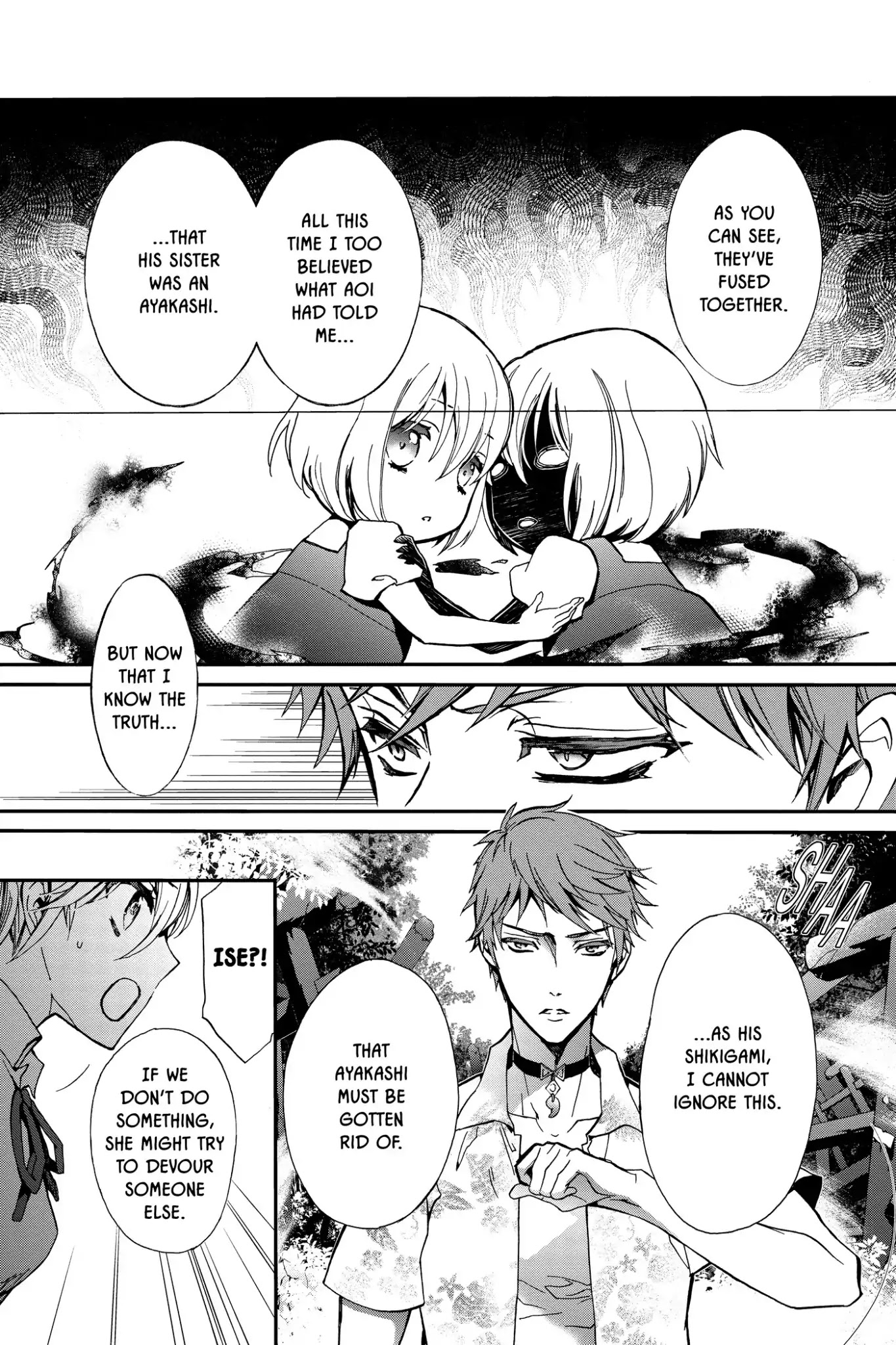 Momochi-san Chi no Ayakashi Ouji Chapter 32 page 25 - Chapter 32: Wish