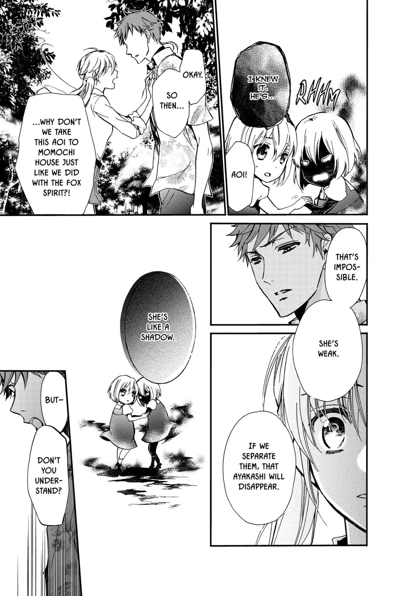 Momochi-san Chi no Ayakashi Ouji Chapter 32 page 26 - Chapter 32: Wish