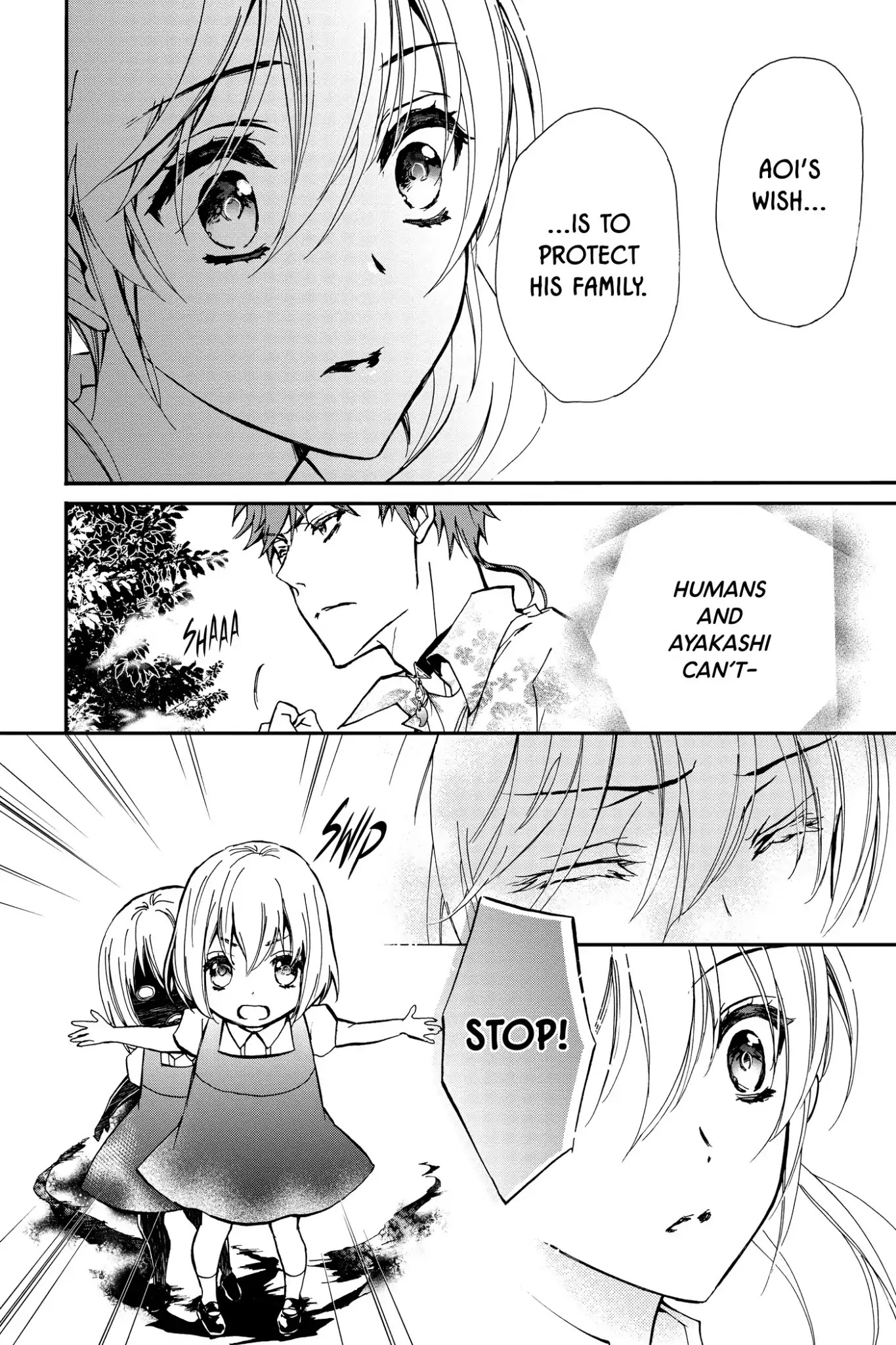 Momochi-san Chi no Ayakashi Ouji Chapter 32 page 27 - Chapter 32: Wish
