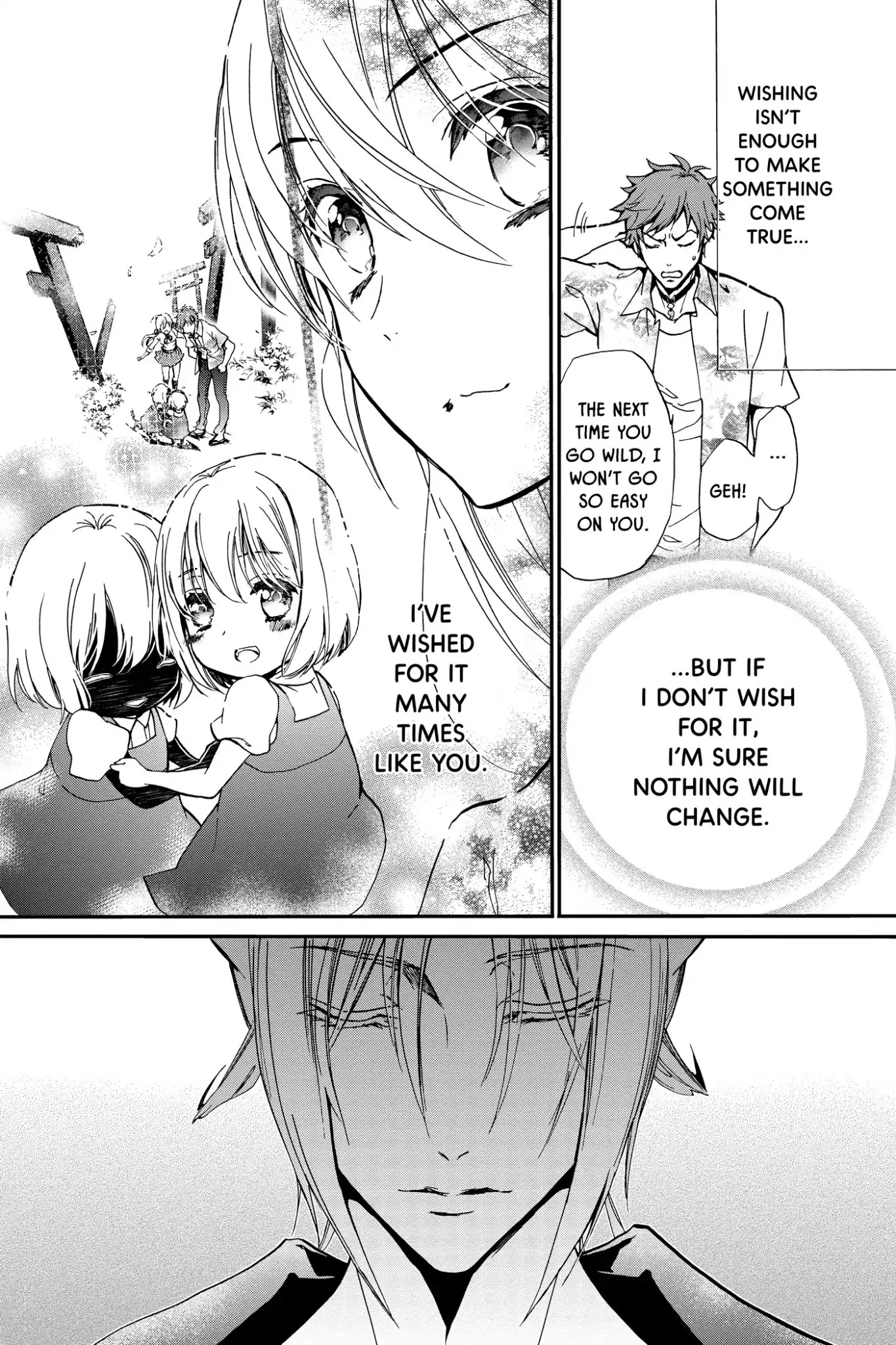 Momochi-san Chi no Ayakashi Ouji Chapter 32 page 34 - Chapter 32: Wish
