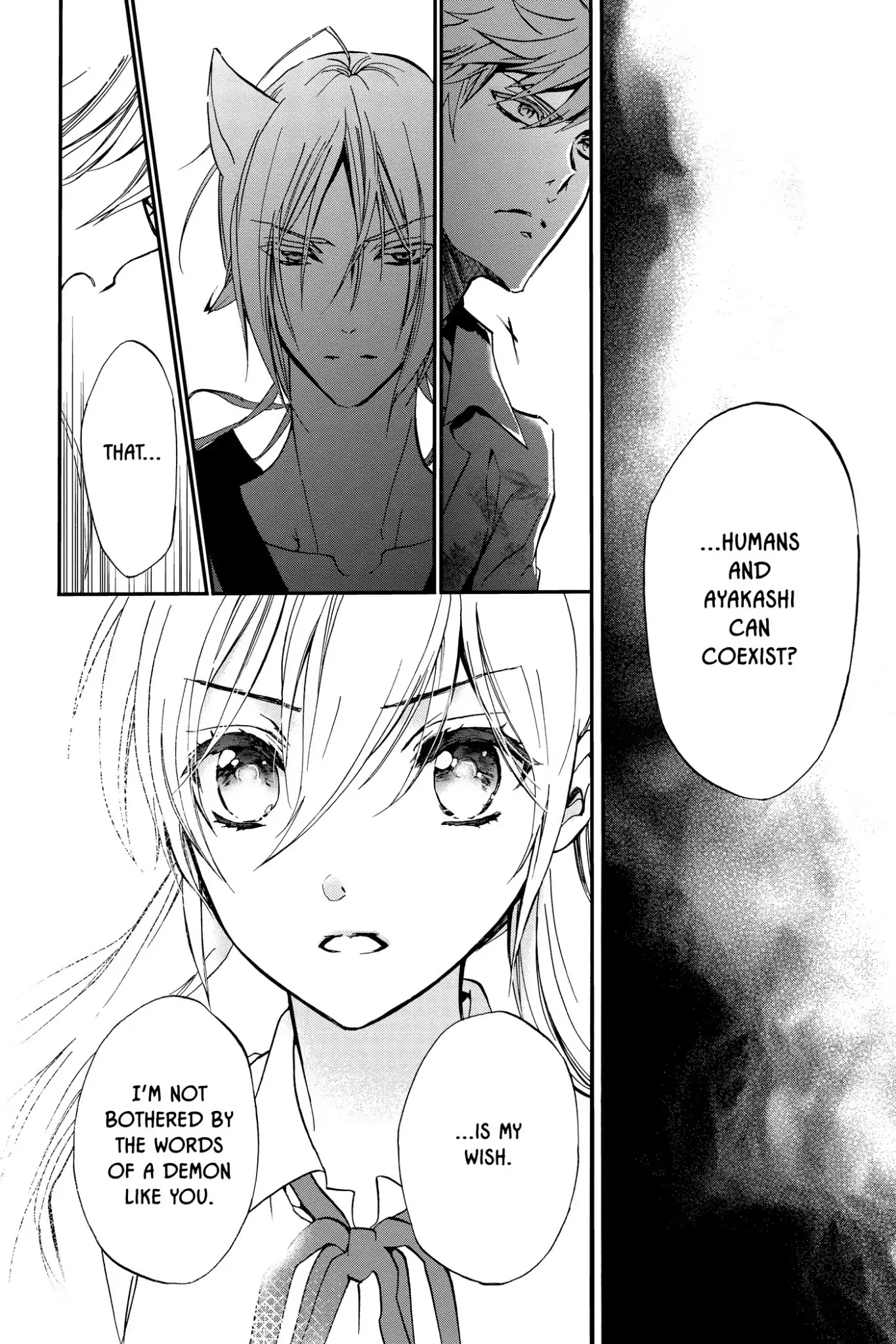 Momochi-san Chi no Ayakashi Ouji Chapter 32 page 41 - Chapter 32: Wish