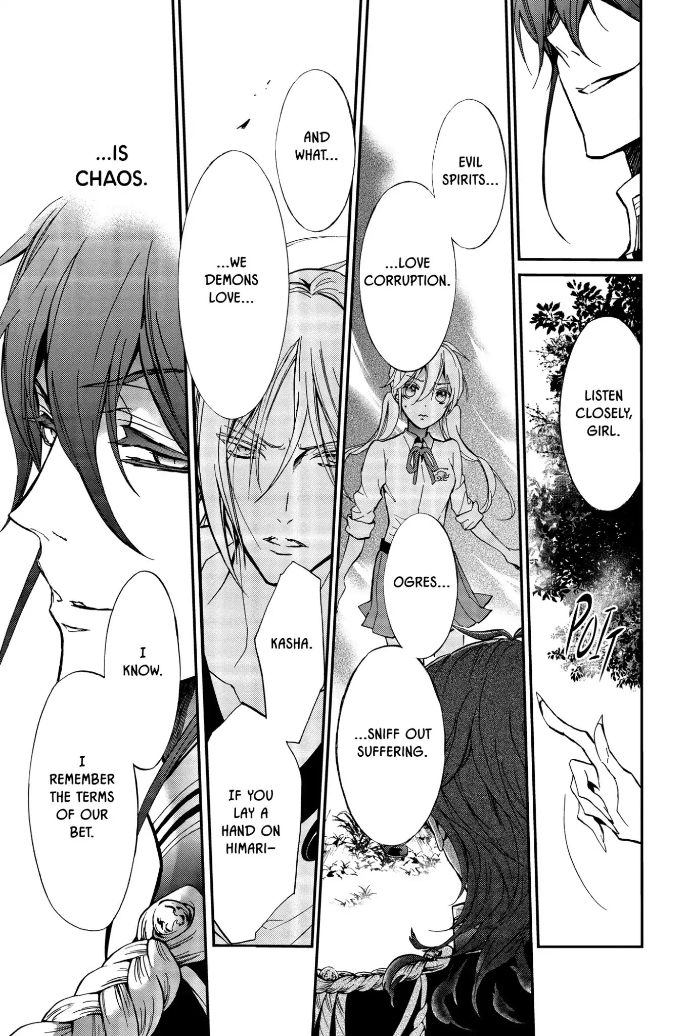 Momochi-san Chi no Ayakashi Ouji Chapter 32 page 42 - Chapter 32: Wish