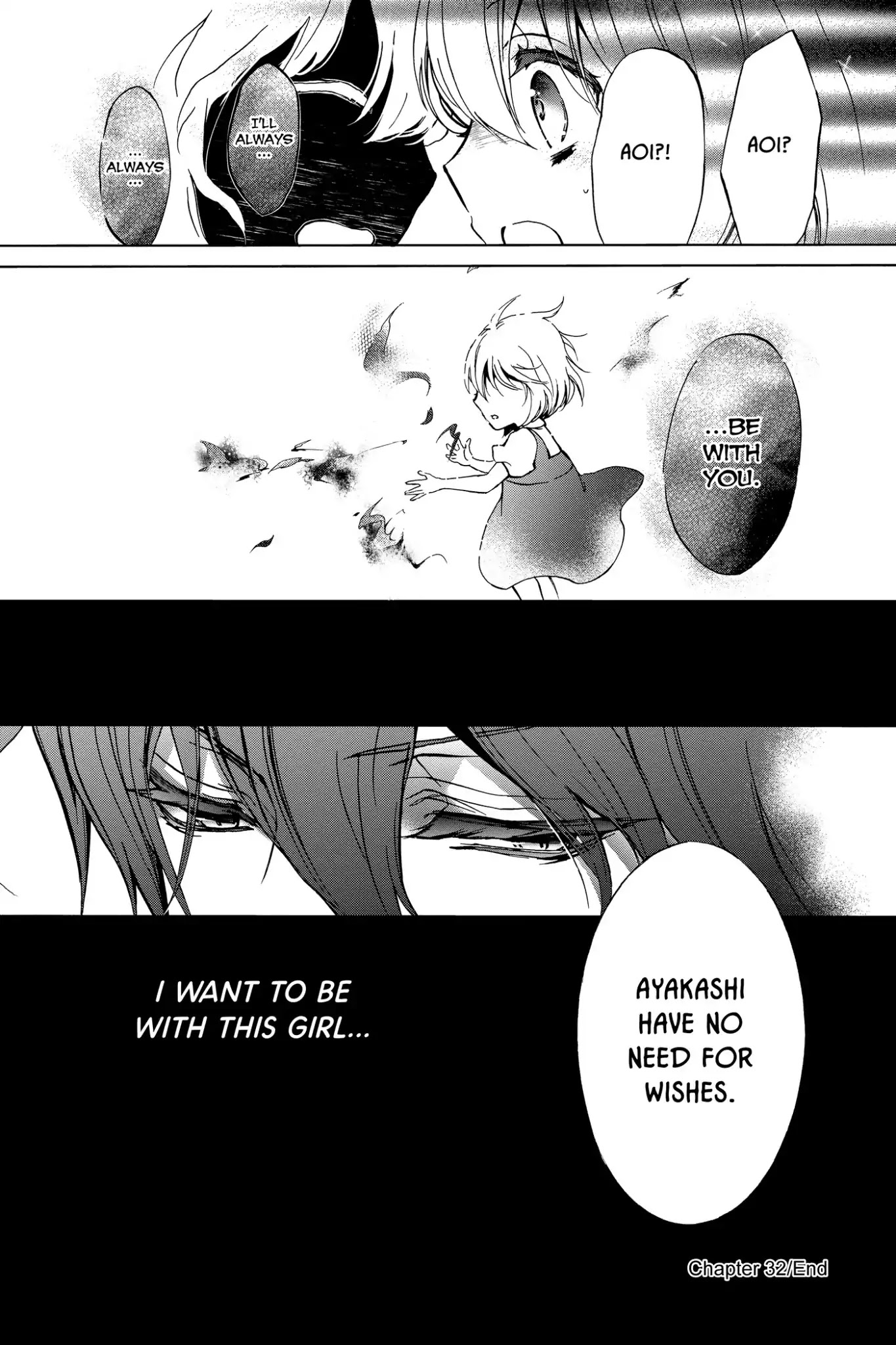 Momochi-san Chi no Ayakashi Ouji Chapter 32 page 45 - Chapter 32: Wish
