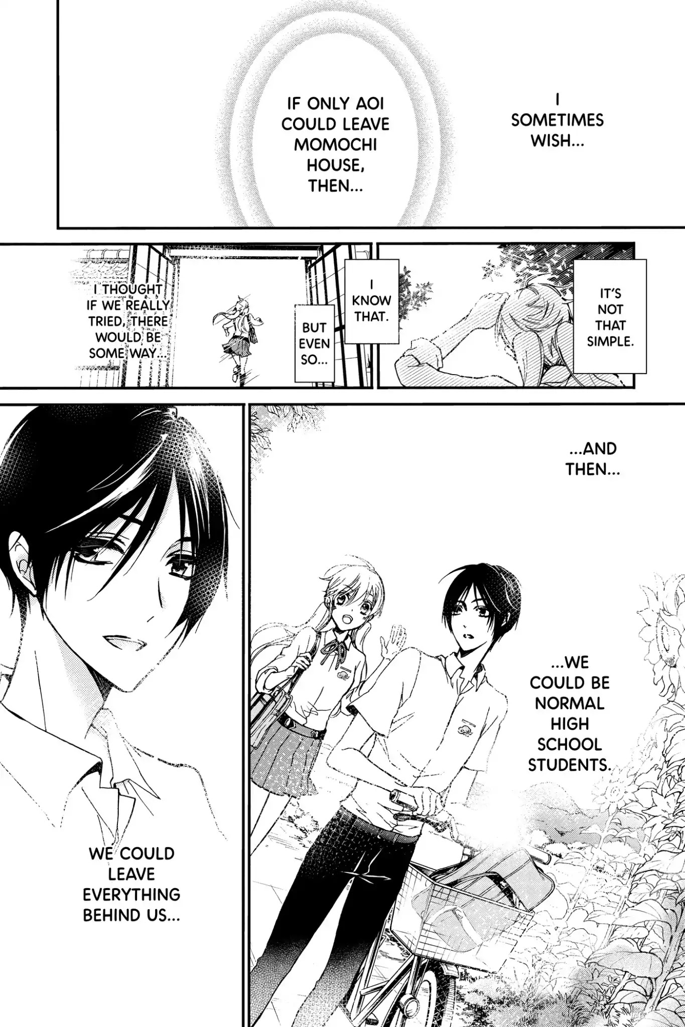 Momochi-san Chi no Ayakashi Ouji Chapter 32 page 8 - Chapter 32: Wish