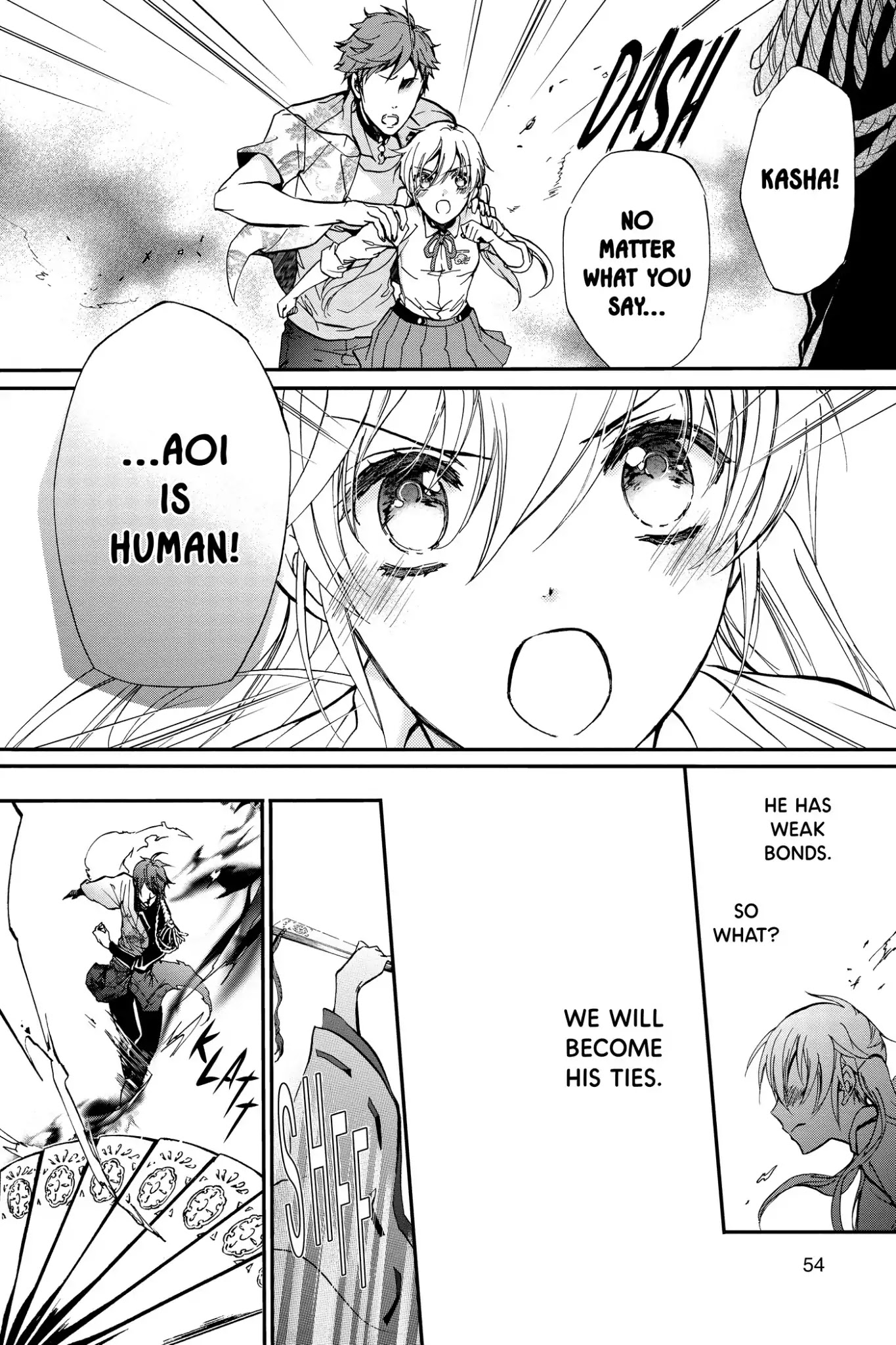 Momochi-san Chi no Ayakashi Ouji Chapter 33 page 8 - Chapter 33: The Seventh Child