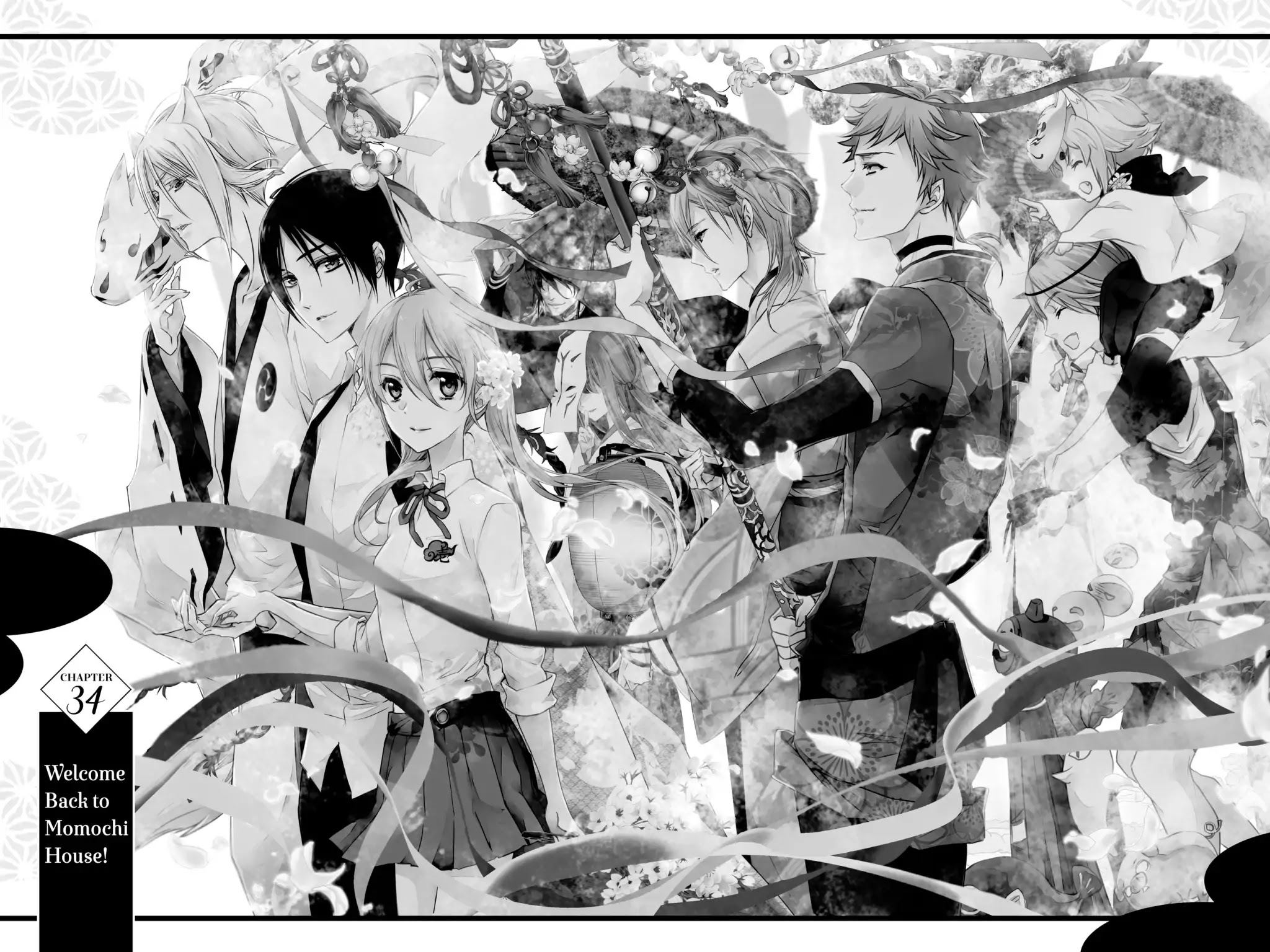 Momochi-san Chi no Ayakashi Ouji Chapter 34 page 1 - Chapter 34: Welcome Back to Momochi House!