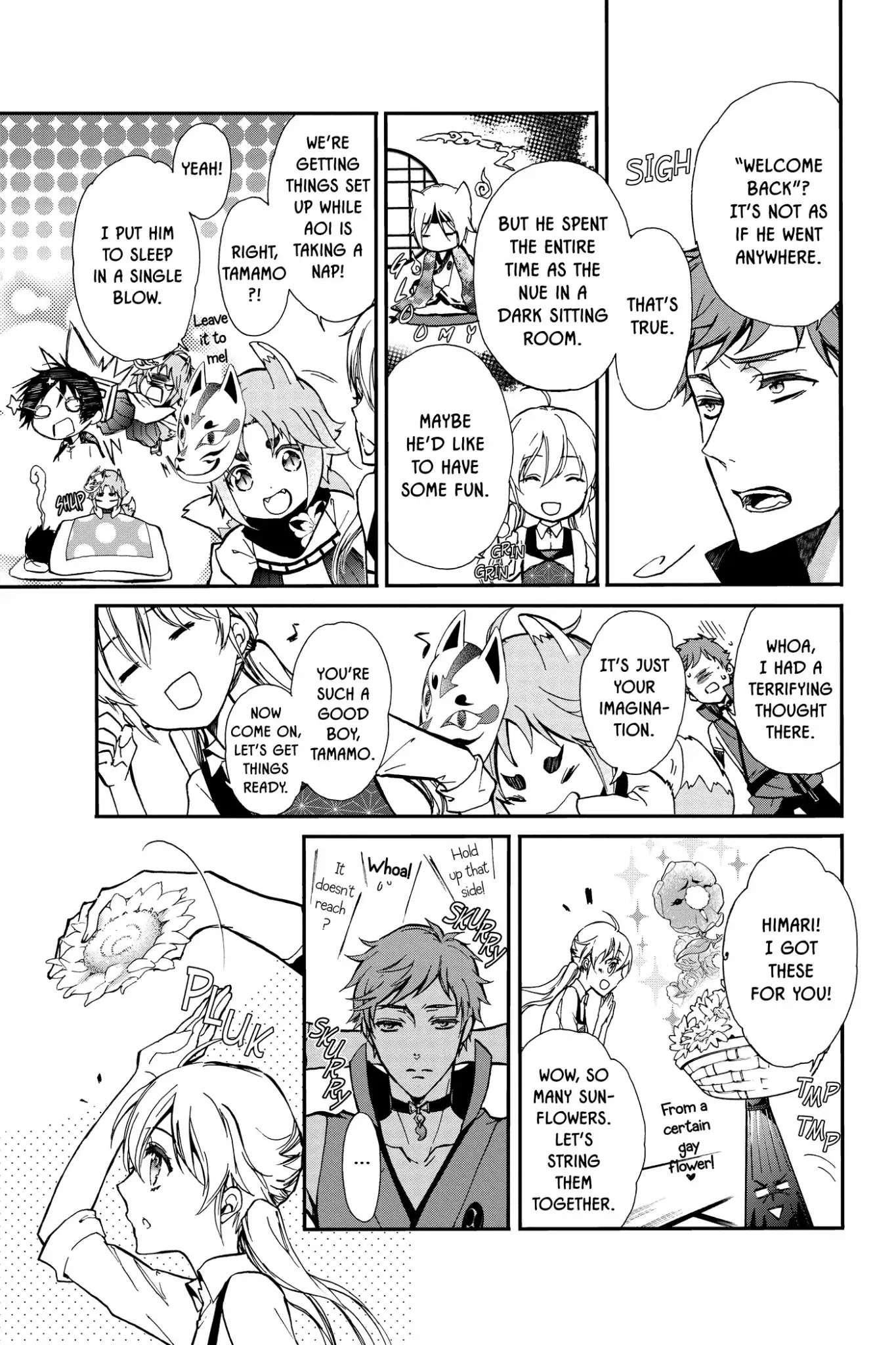 Momochi-san Chi no Ayakashi Ouji Chapter 34 page 10 - Chapter 34: Welcome Back to Momochi House!