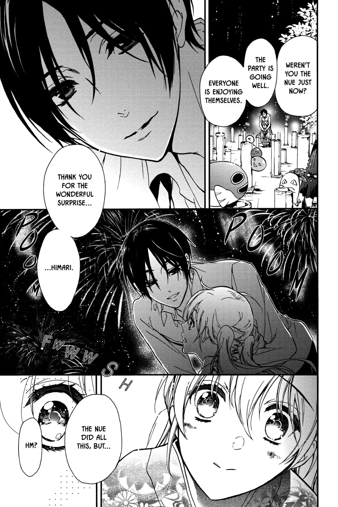 Momochi-san Chi no Ayakashi Ouji Chapter 35 page 12 - Chapter 35: Light