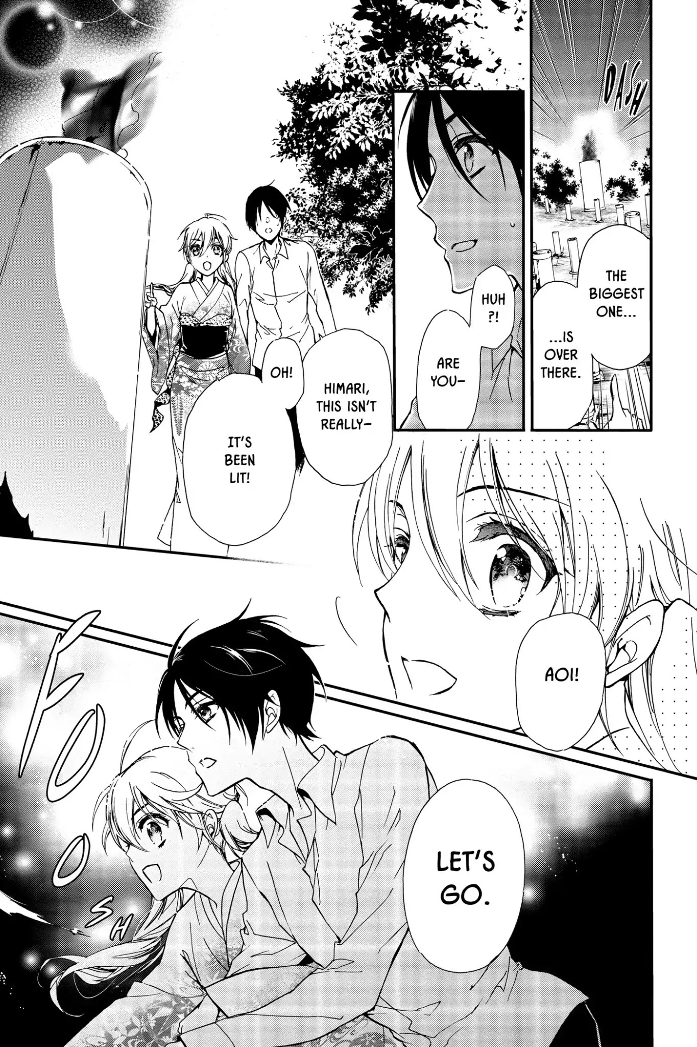 Momochi-san Chi no Ayakashi Ouji Chapter 35 page 14 - Chapter 35: Light