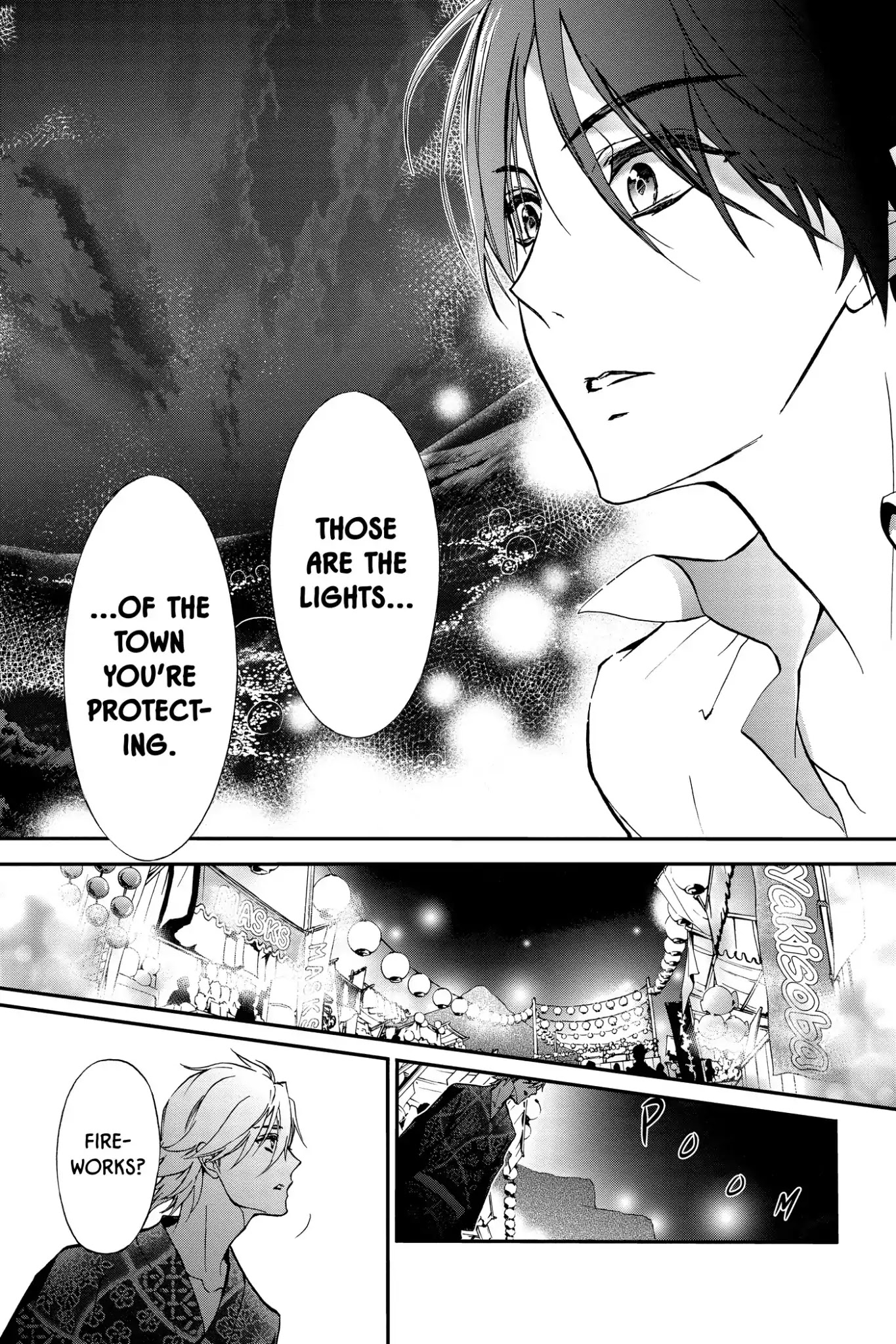 Momochi-san Chi no Ayakashi Ouji Chapter 35 page 17 - Chapter 35: Light