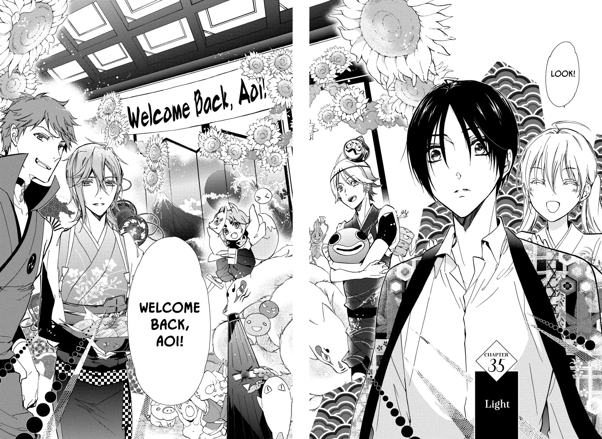 Momochi-san Chi no Ayakashi Ouji Chapter 35 page 2 - Chapter 35: Light