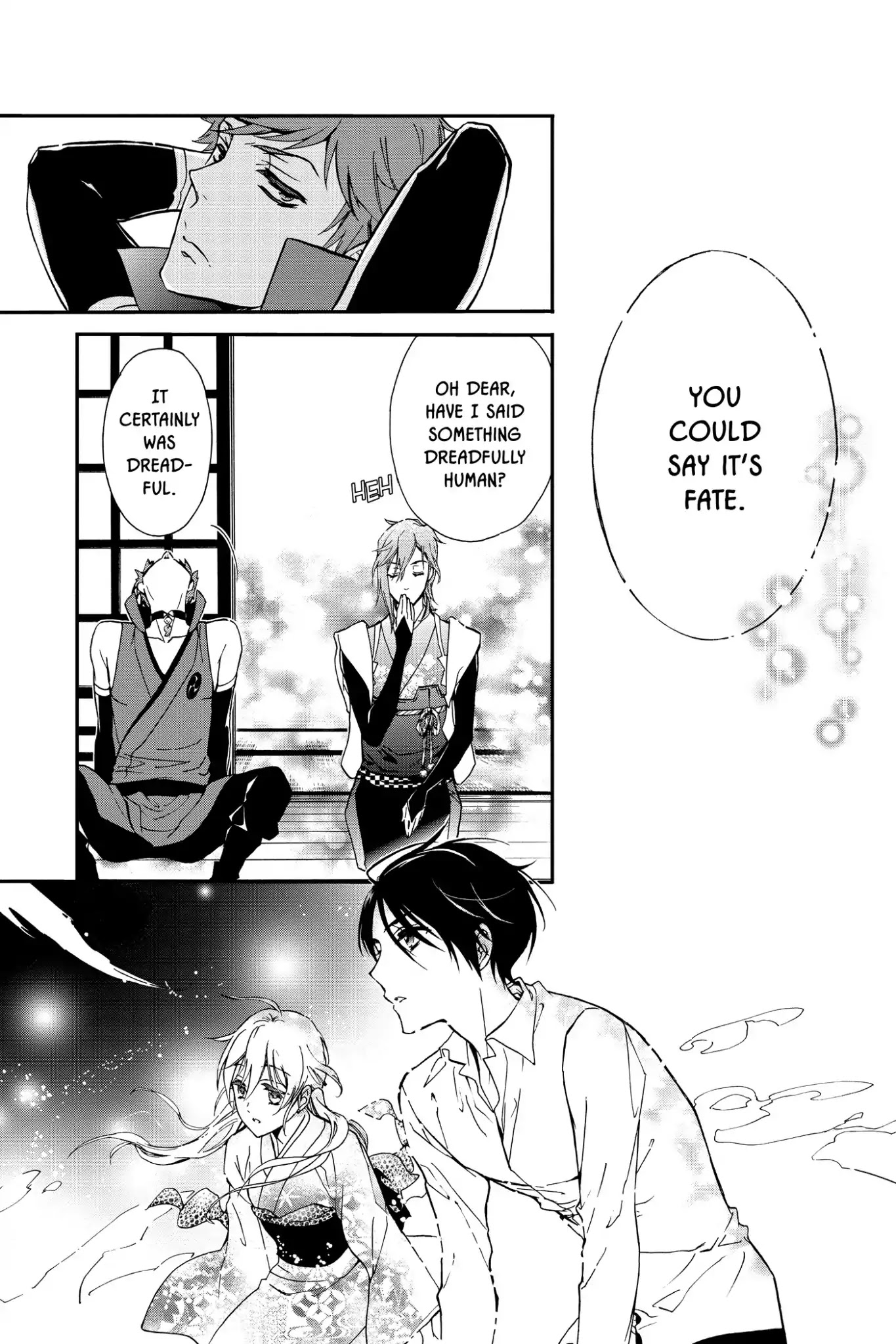 Momochi-san Chi no Ayakashi Ouji Chapter 35 page 23 - Chapter 35: Light
