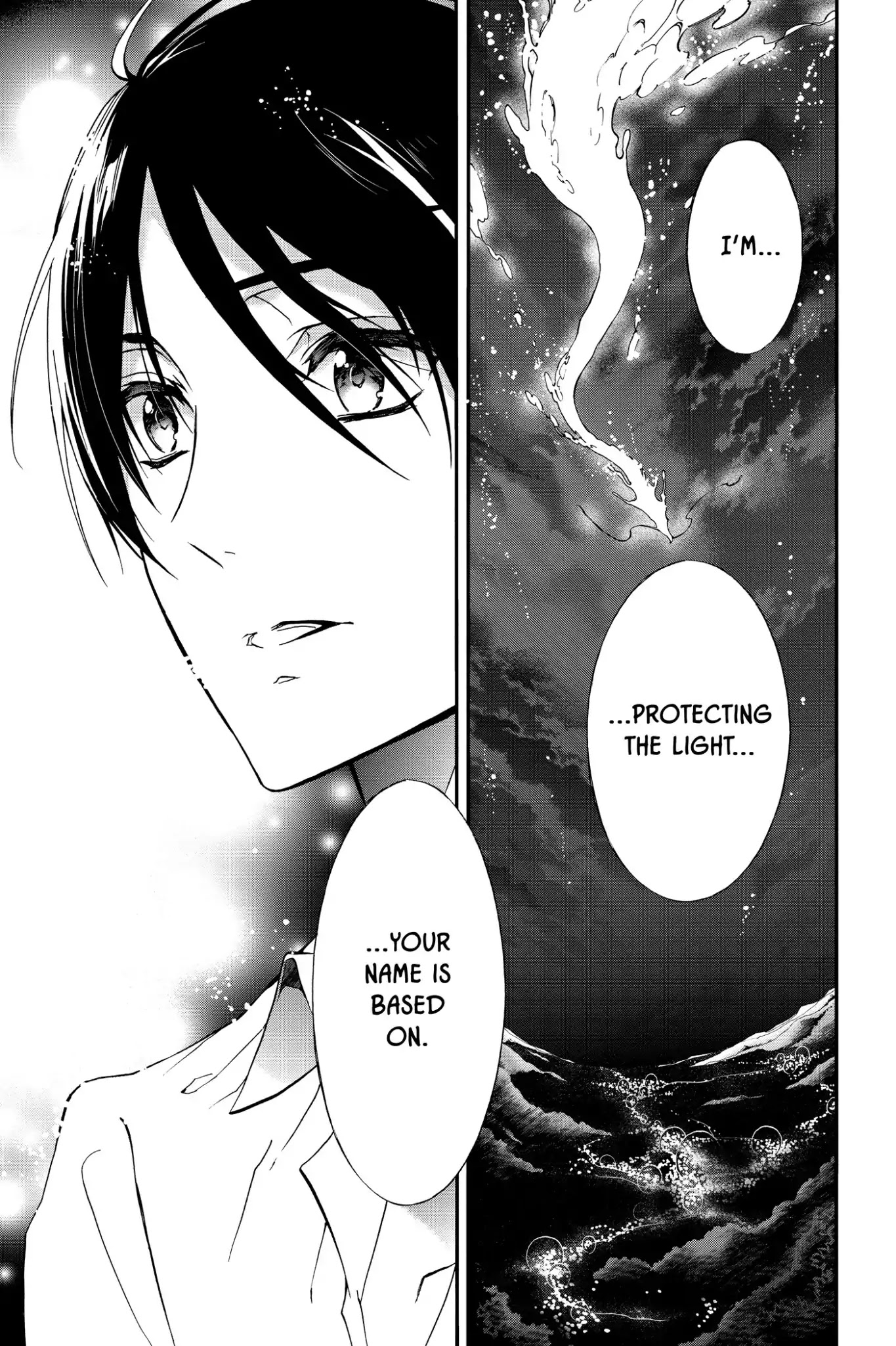 Momochi-san Chi no Ayakashi Ouji Chapter 35 page 27 - Chapter 35: Light
