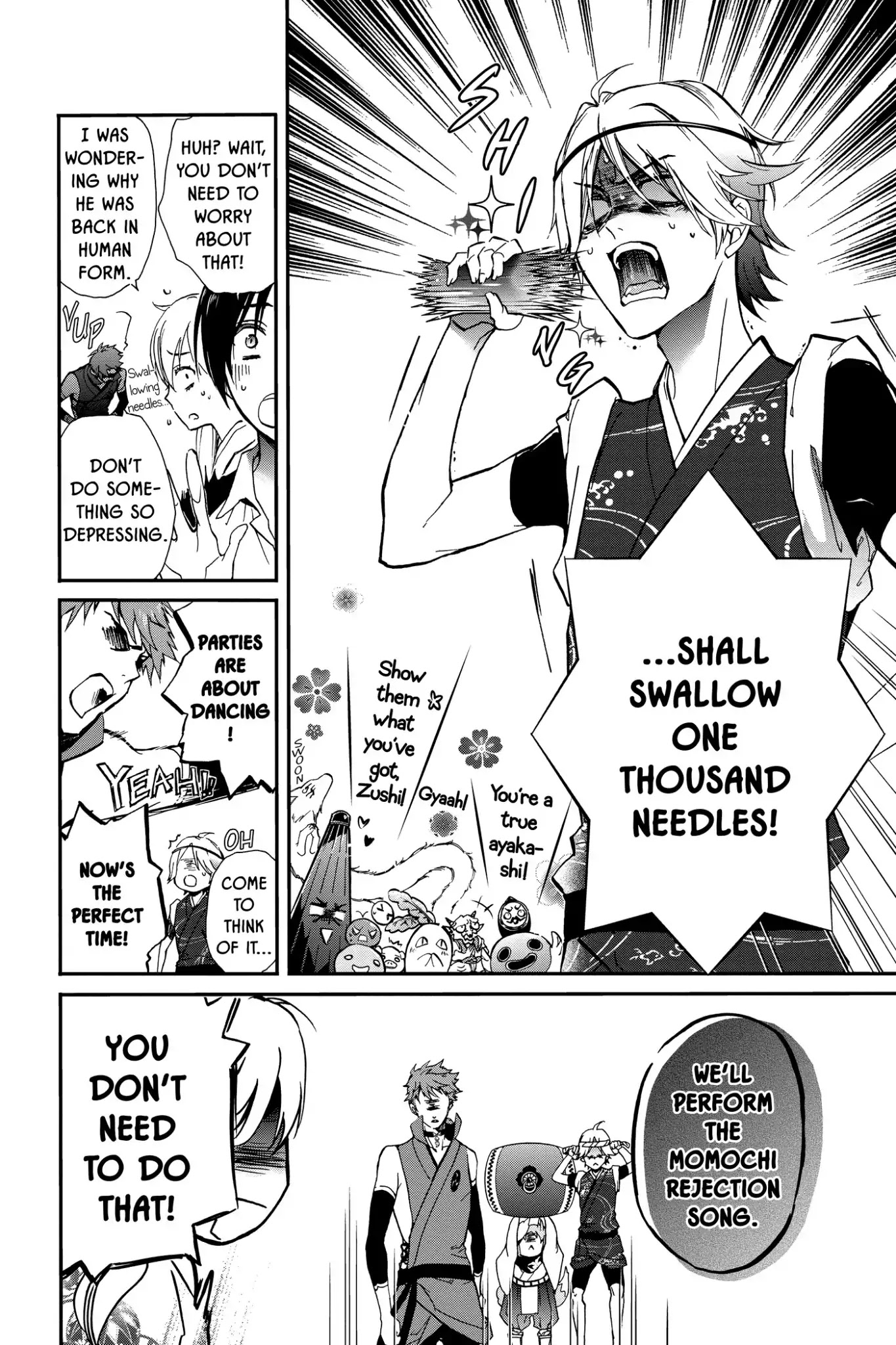Momochi-san Chi no Ayakashi Ouji Chapter 35 page 5 - Chapter 35: Light