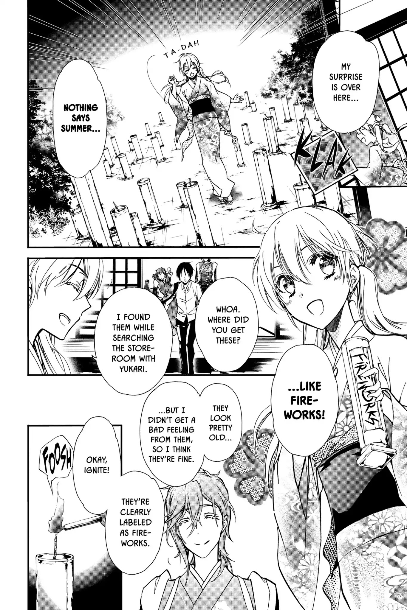 Momochi-san Chi no Ayakashi Ouji Chapter 35 page 7 - Chapter 35: Light