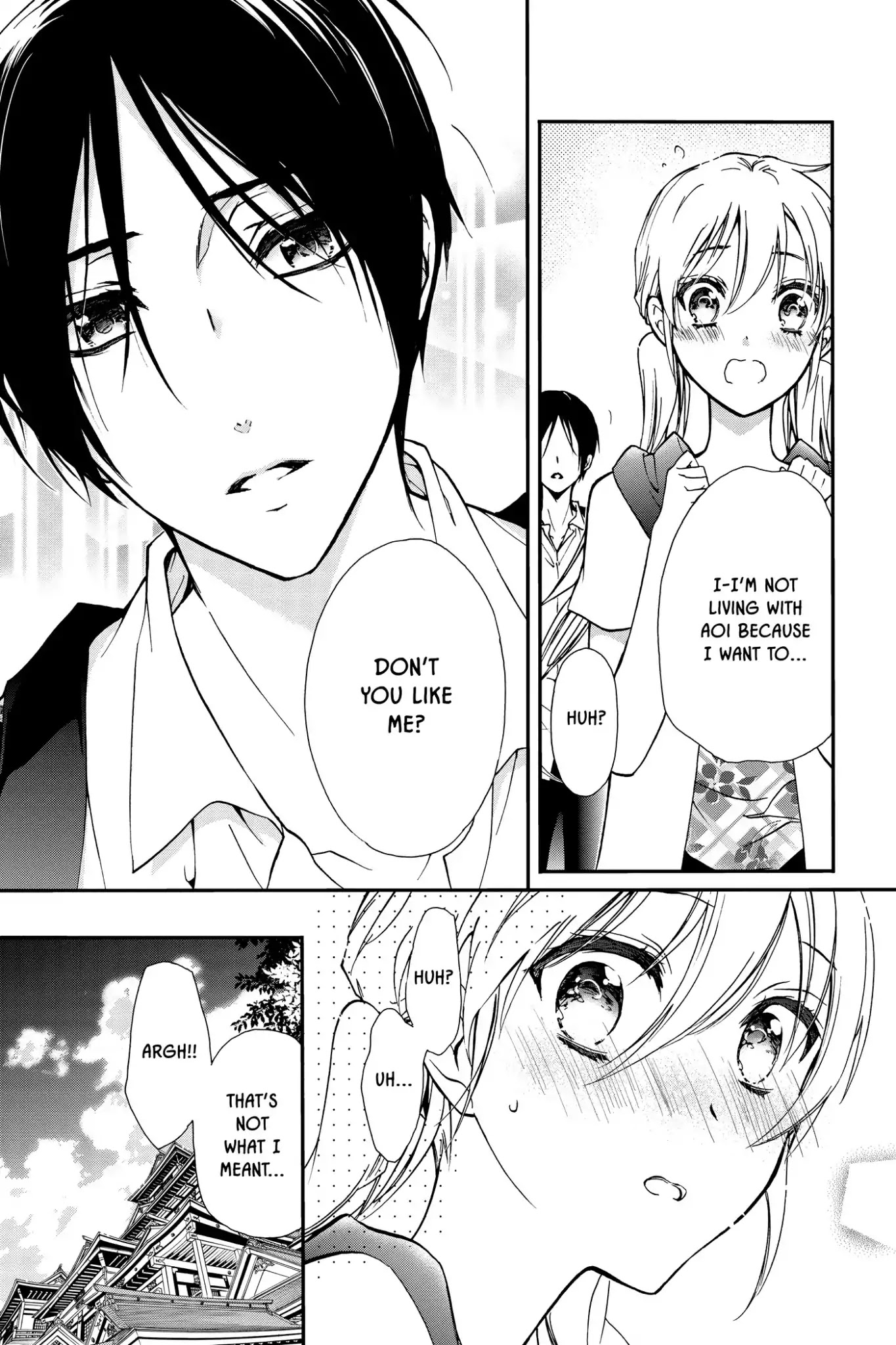 Momochi-san Chi no Ayakashi Ouji Chapter 36 page 12 - Chapter 36: Love Under a Single Roof