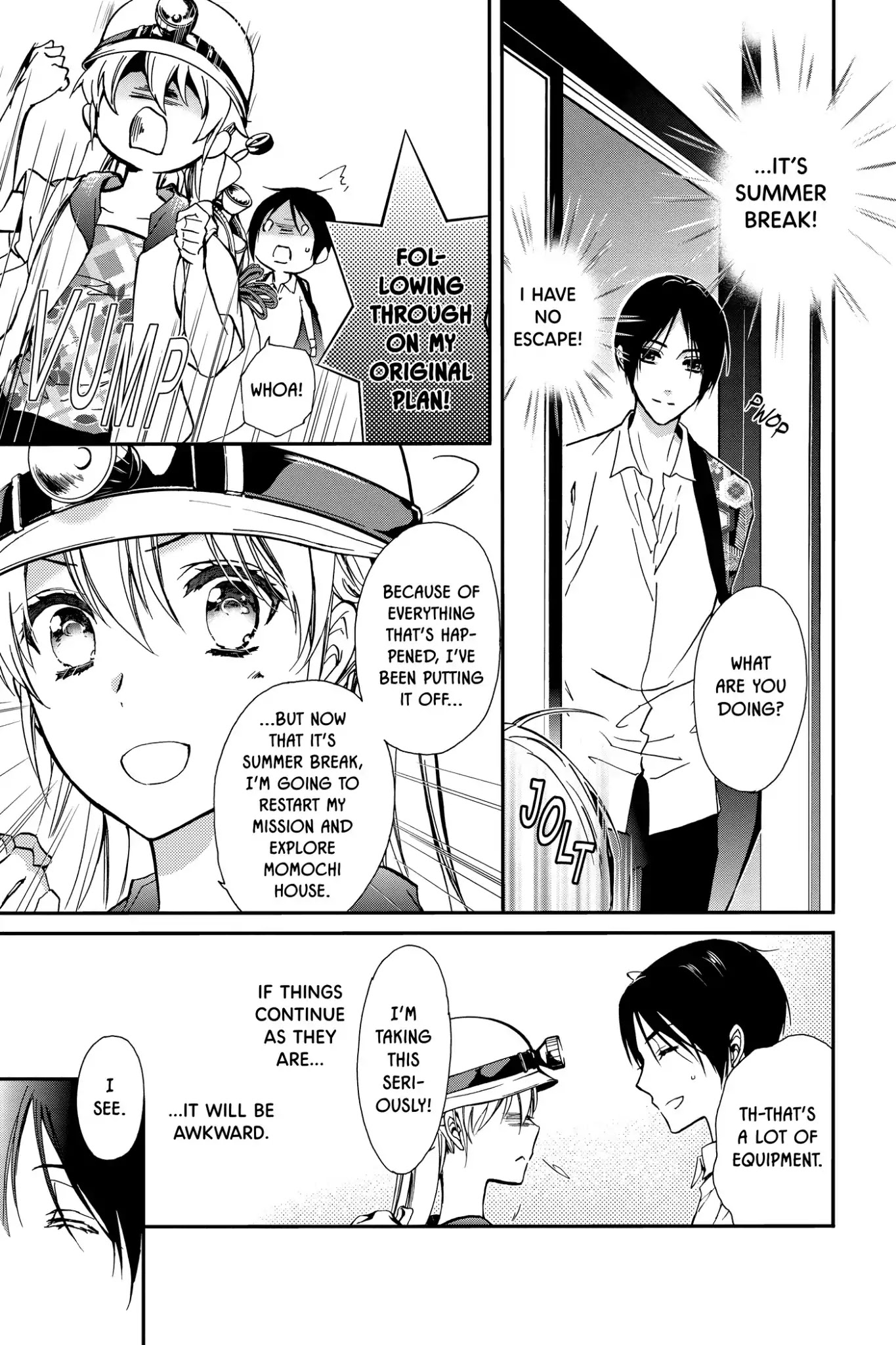 Momochi-san Chi no Ayakashi Ouji Chapter 36 page 14 - Chapter 36: Love Under a Single Roof