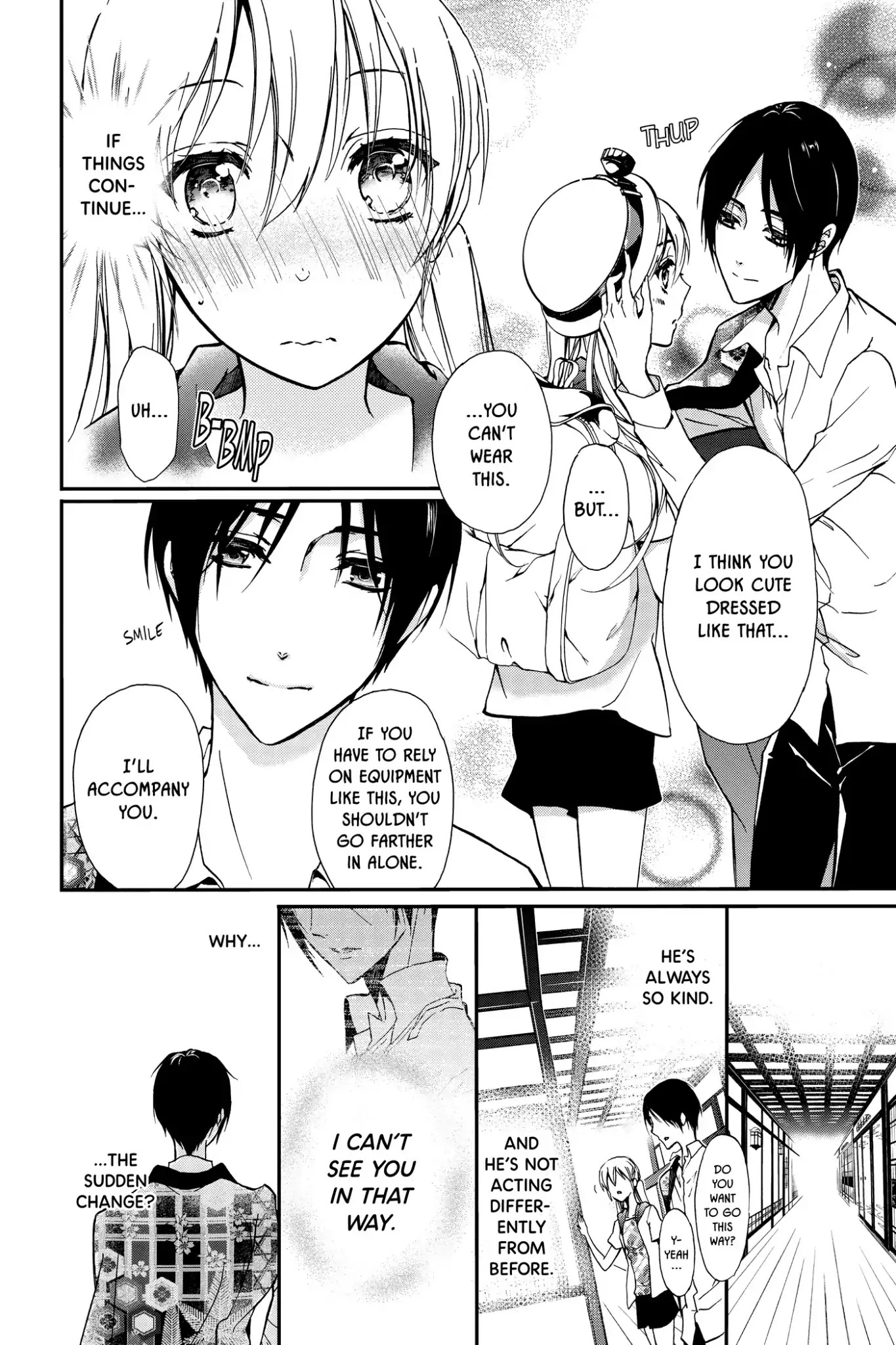 Momochi-san Chi no Ayakashi Ouji Chapter 36 page 15 - Chapter 36: Love Under a Single Roof