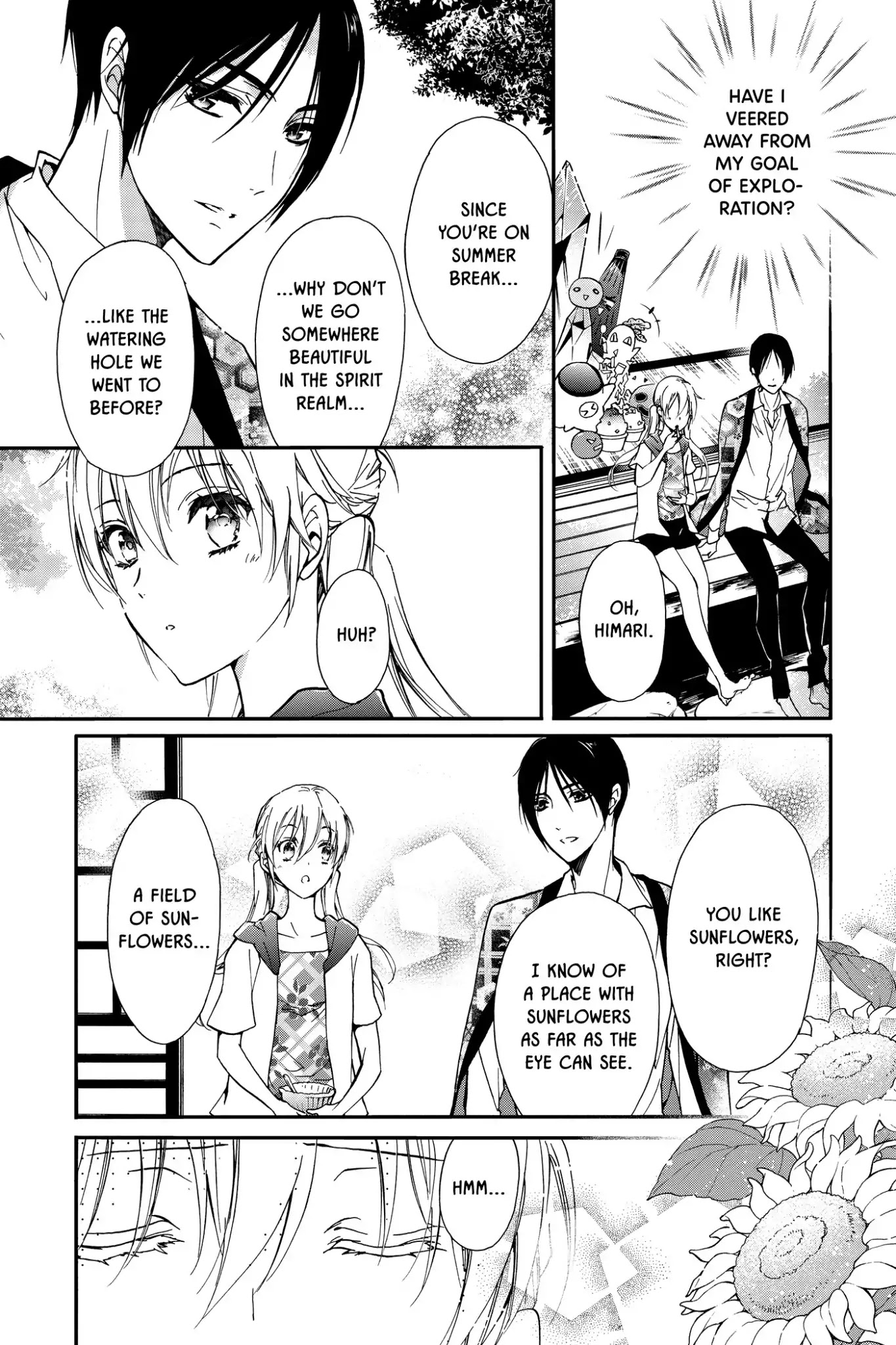 Momochi-san Chi no Ayakashi Ouji Chapter 36 page 18 - Chapter 36: Love Under a Single Roof