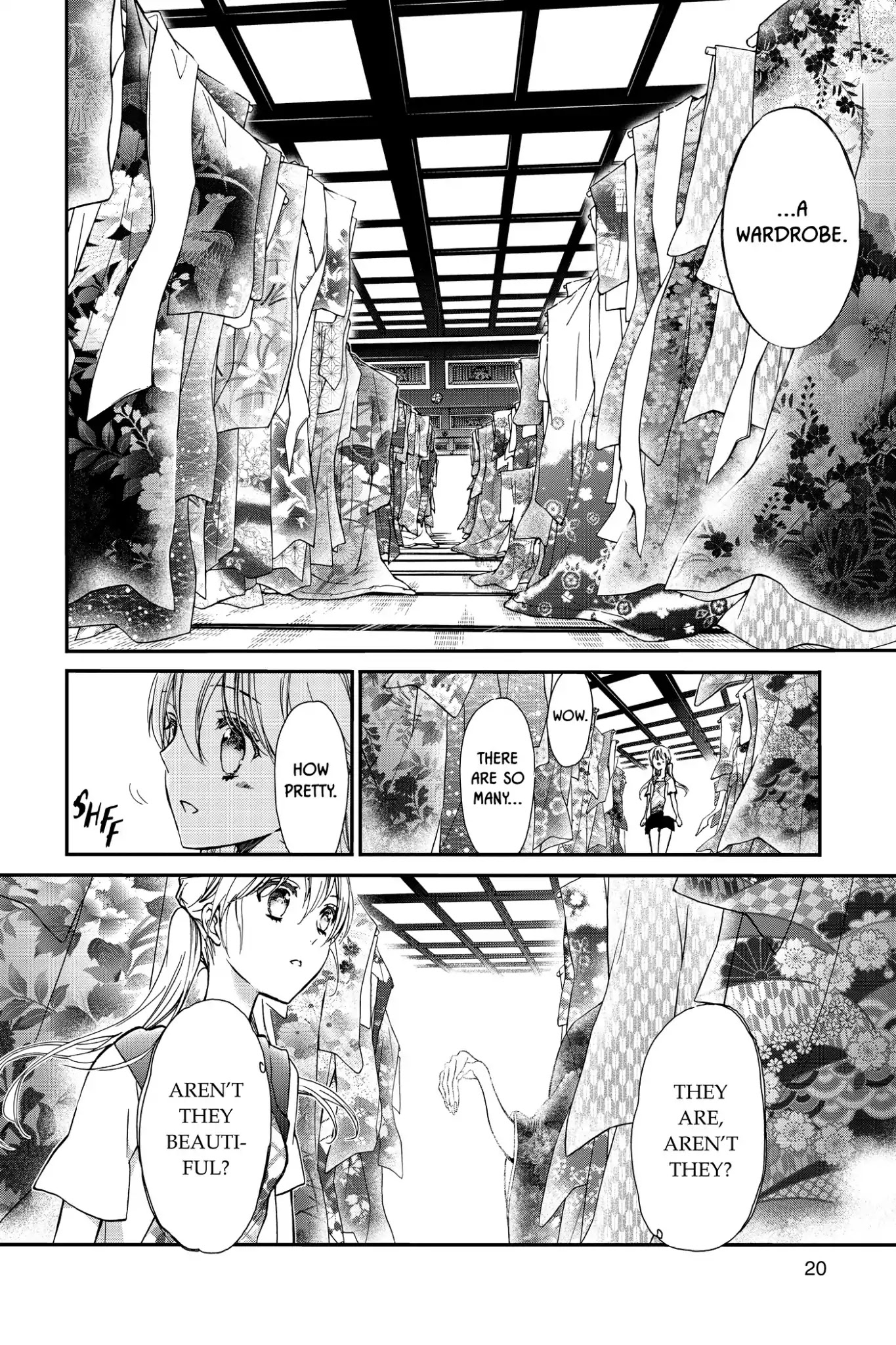 Momochi-san Chi no Ayakashi Ouji Chapter 36 page 21 - Chapter 36: Love Under a Single Roof