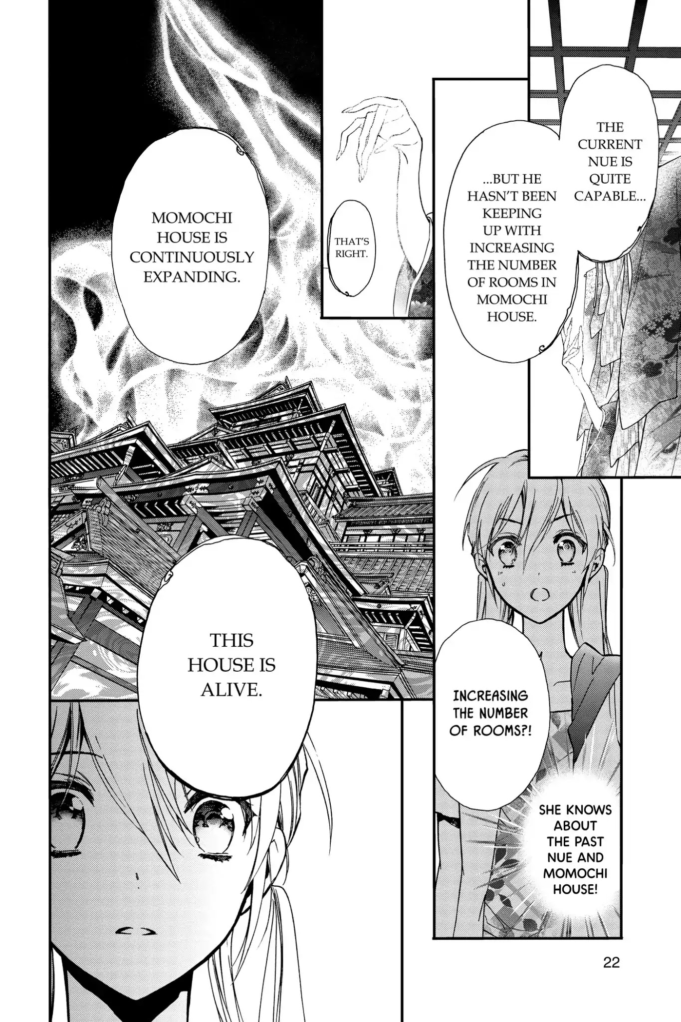 Momochi-san Chi no Ayakashi Ouji Chapter 36 page 23 - Chapter 36: Love Under a Single Roof