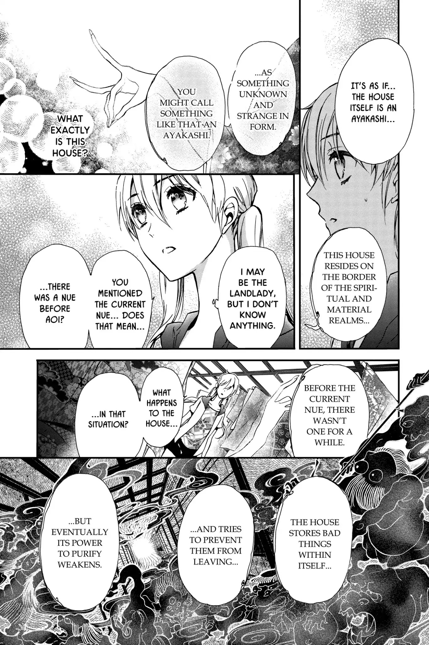 Momochi-san Chi no Ayakashi Ouji Chapter 36 page 24 - Chapter 36: Love Under a Single Roof