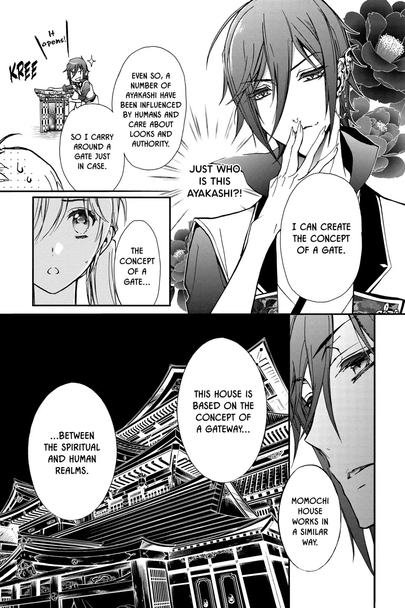 Momochi-san Chi no Ayakashi Ouji Chapter 36 page 34 - Chapter 36: Love Under a Single Roof