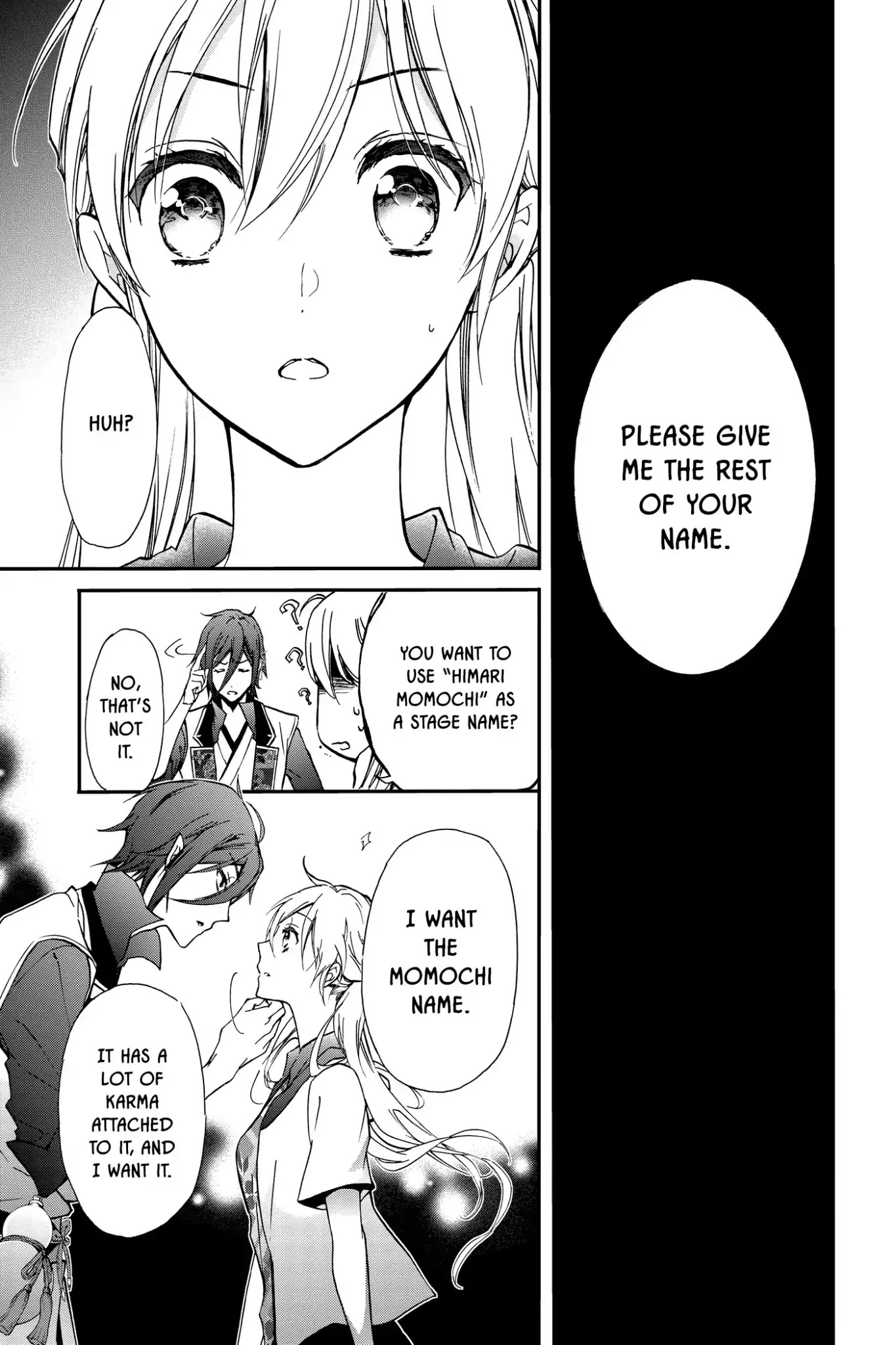 Momochi-san Chi no Ayakashi Ouji Chapter 36 page 38 - Chapter 36: Love Under a Single Roof