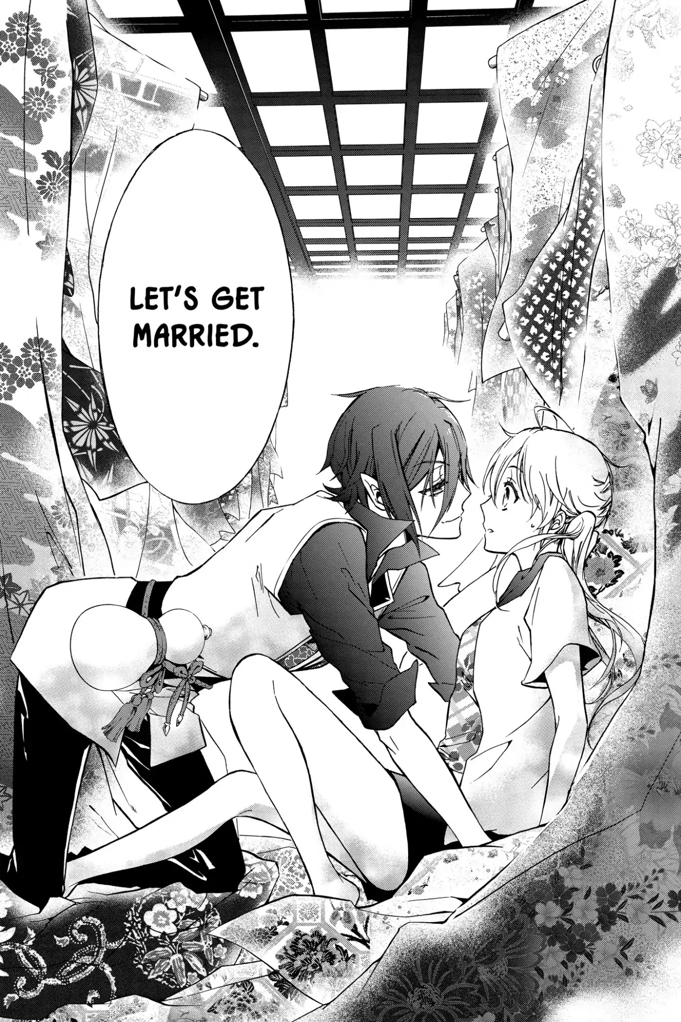 Momochi-san Chi no Ayakashi Ouji Chapter 36 page 40 - Chapter 36: Love Under a Single Roof