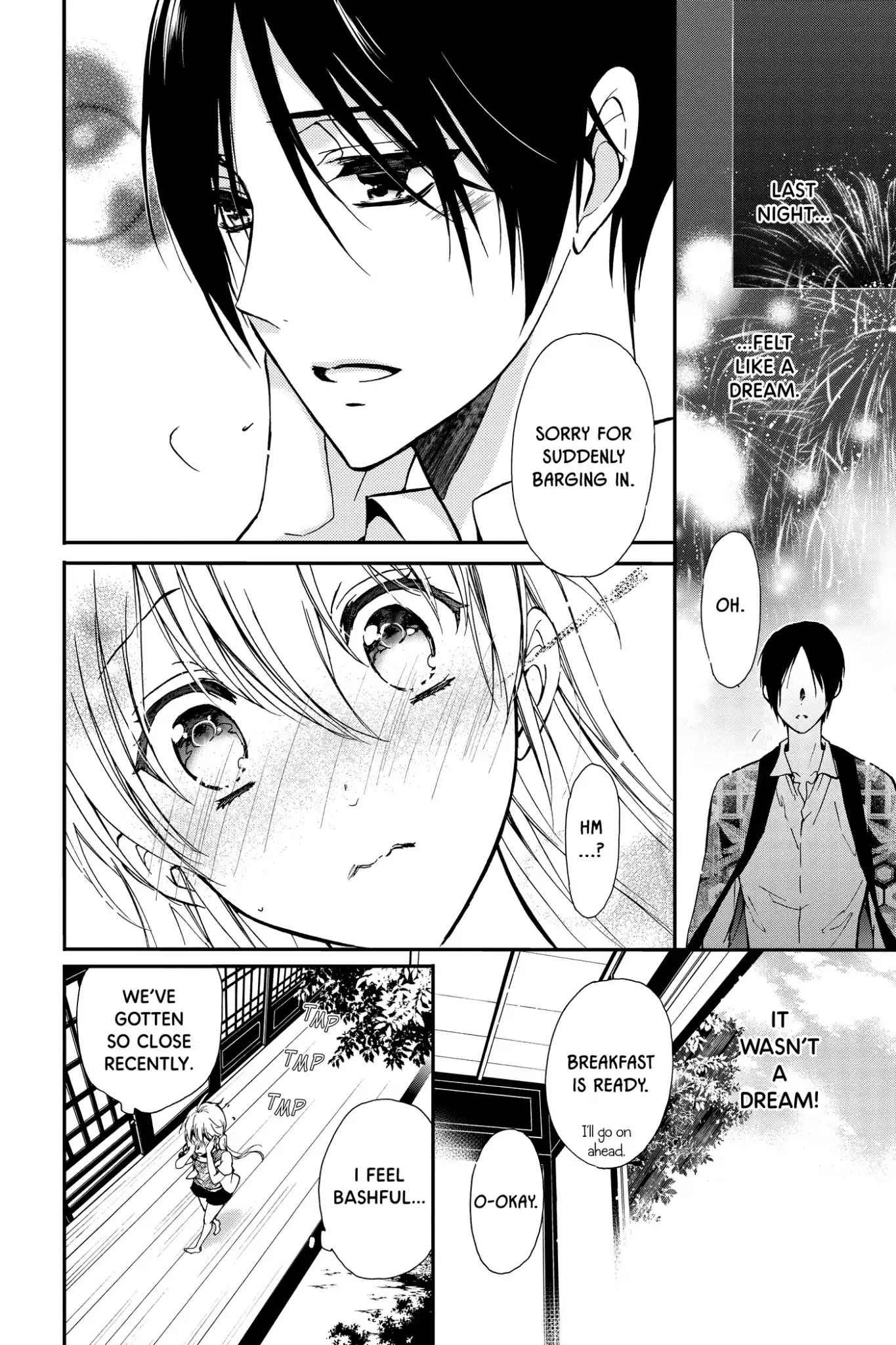 Momochi-san Chi no Ayakashi Ouji Chapter 36 page 9 - Chapter 36: Love Under a Single Roof