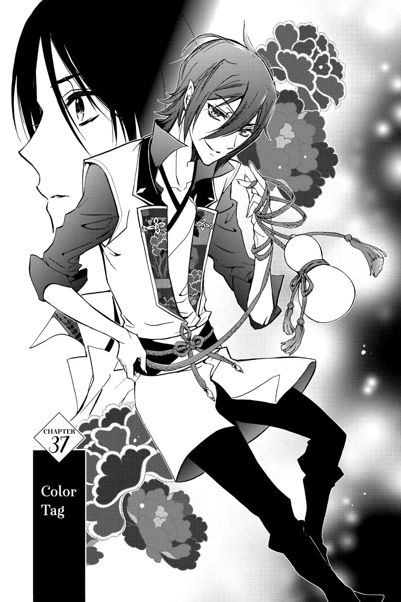 Momochi-san Chi no Ayakashi Ouji Chapter 37 page 1 - Chapter 37: Color Tag