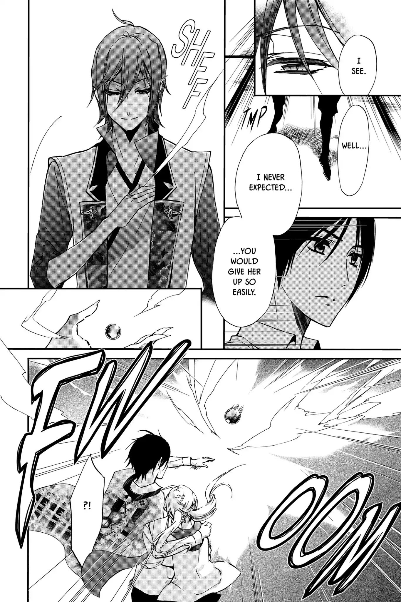 Momochi-san Chi no Ayakashi Ouji Chapter 37 page 10 - Chapter 37: Color Tag