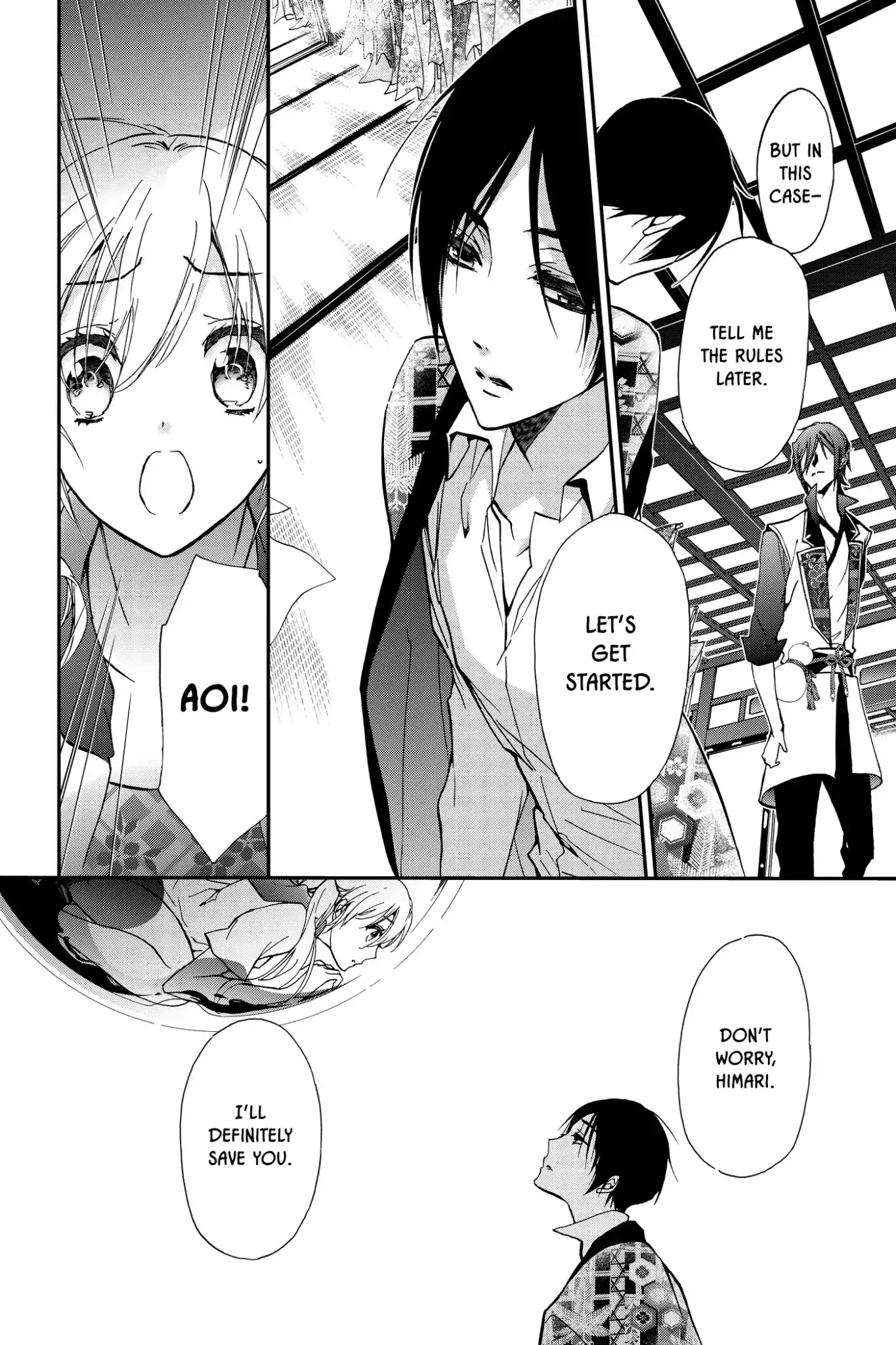 Momochi-san Chi no Ayakashi Ouji Chapter 37 page 14 - Chapter 37: Color Tag