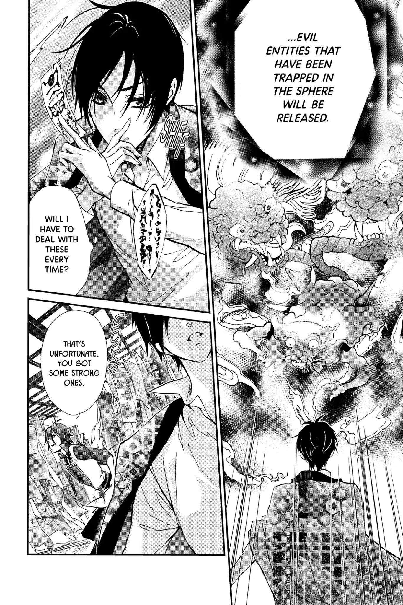Momochi-san Chi no Ayakashi Ouji Chapter 37 page 16 - Chapter 37: Color Tag
